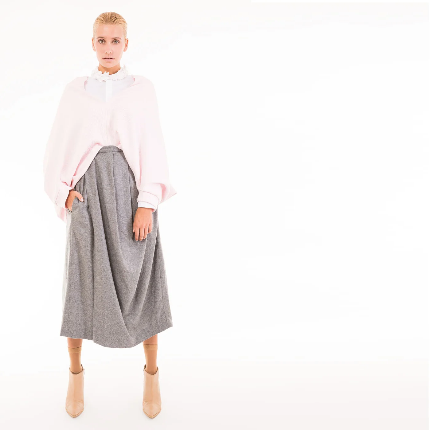 Cocoon square sweater 