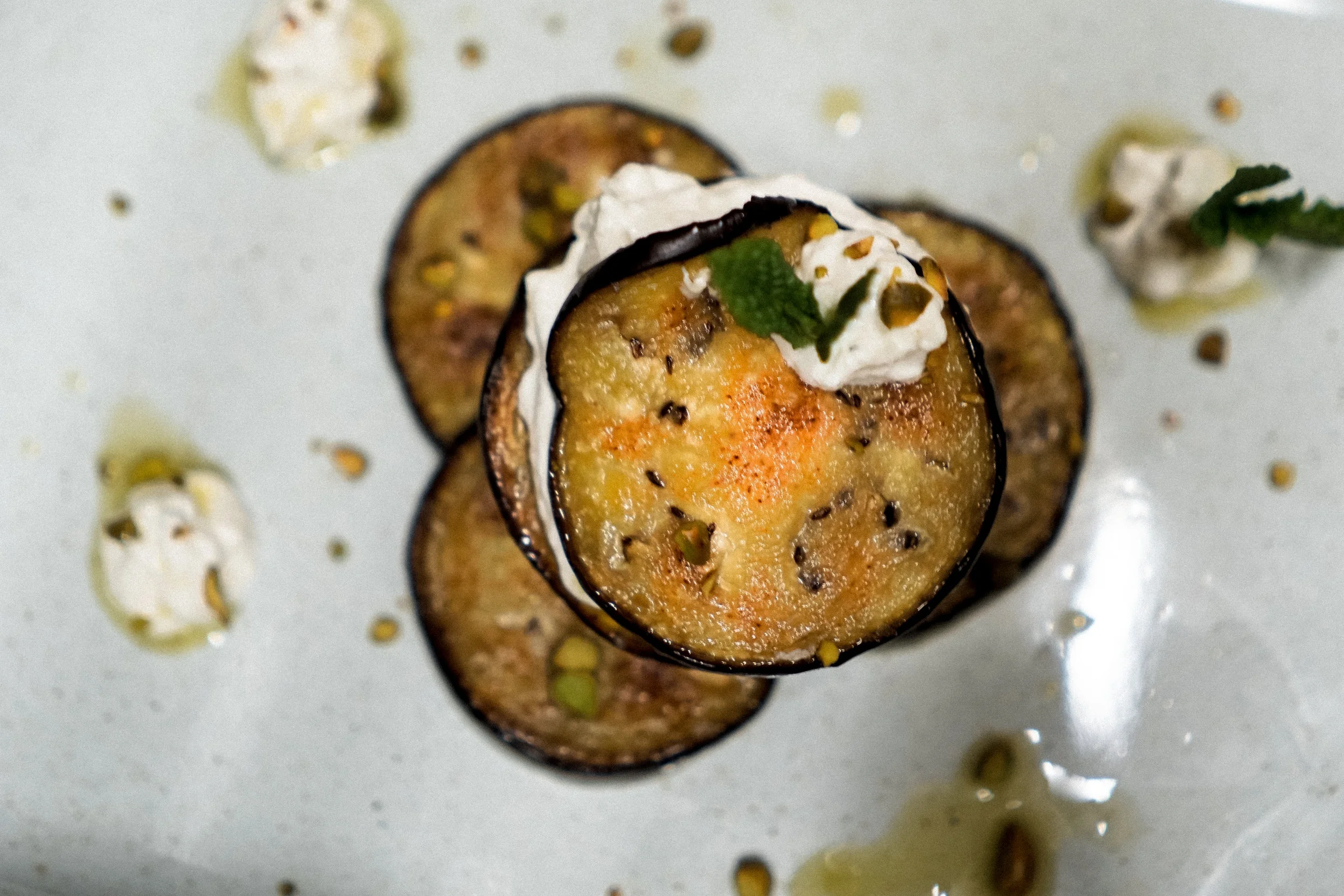 Melanzane e burrata