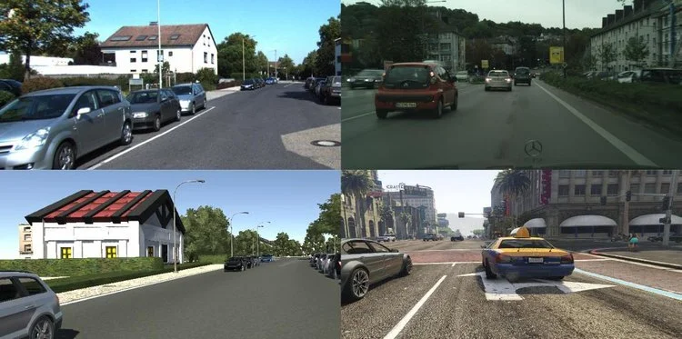 Sensor Transfer: Learning Optimal Sensor Effect Image Augmentation for Sim-to-Real Domain Adaptation