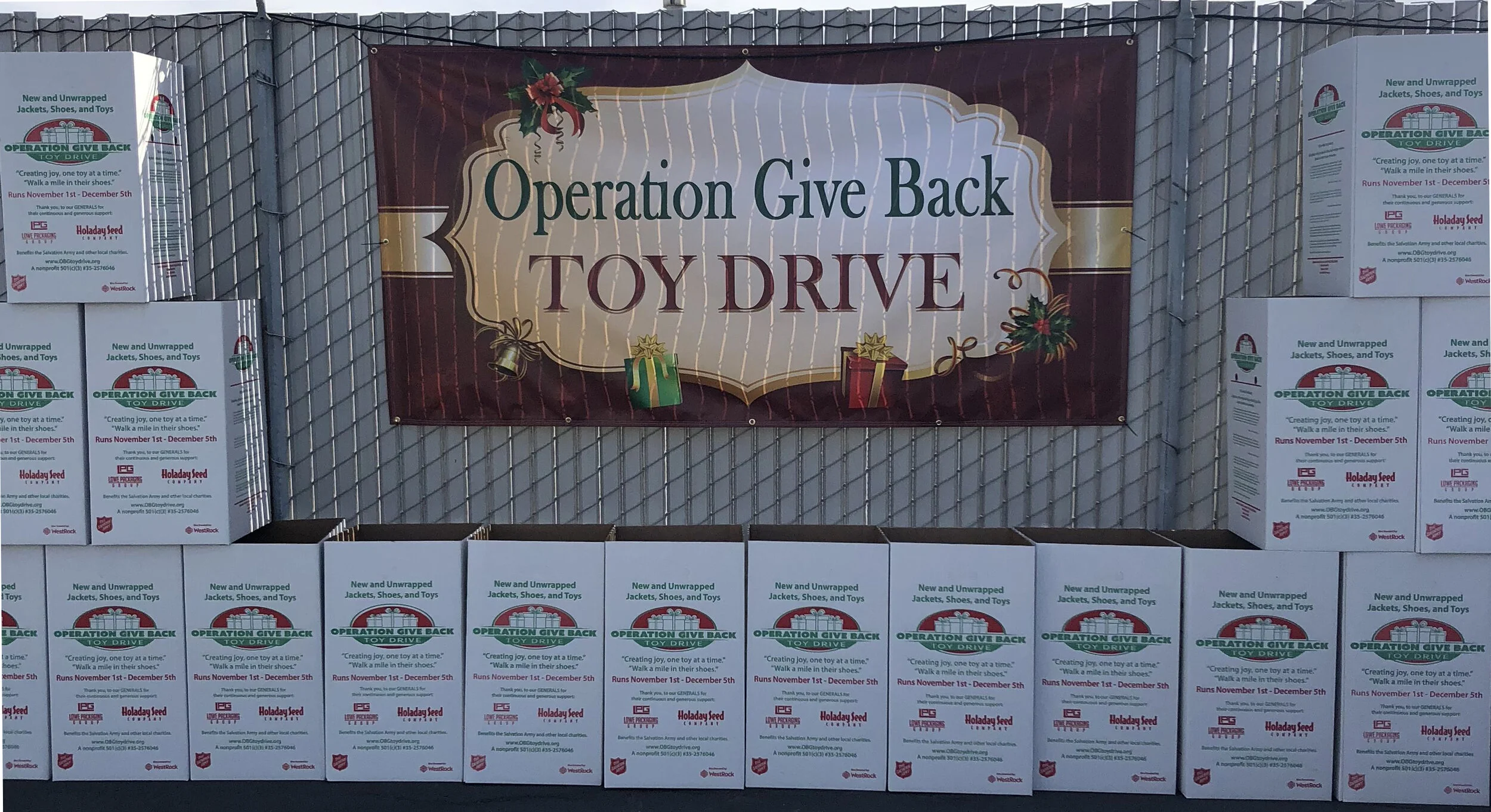 8th Annual Toy Drive Bin Pick Up