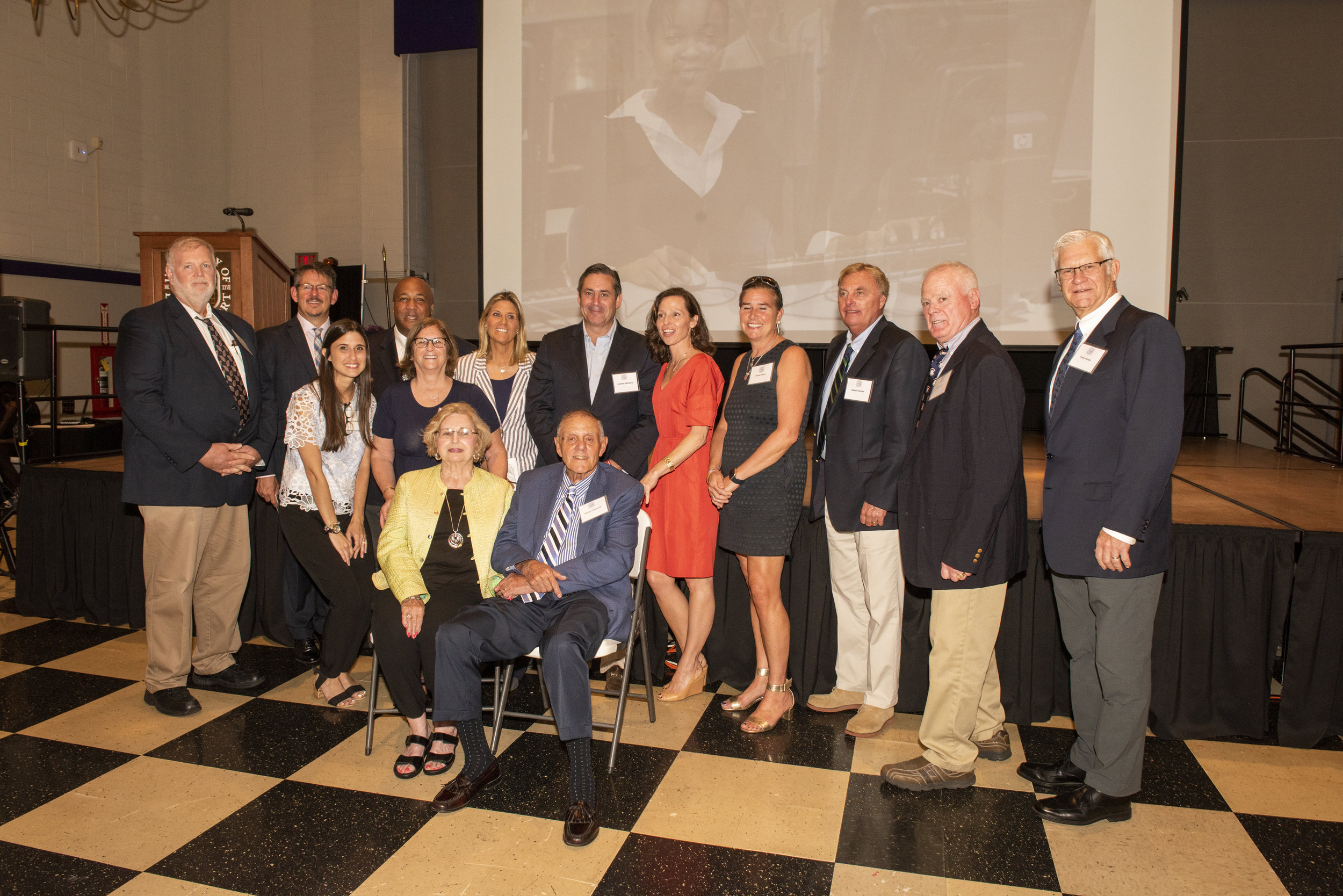 Dick Whitcomb group photo - Distinguished Alumni Awards Dinner 9-28-19.jpg