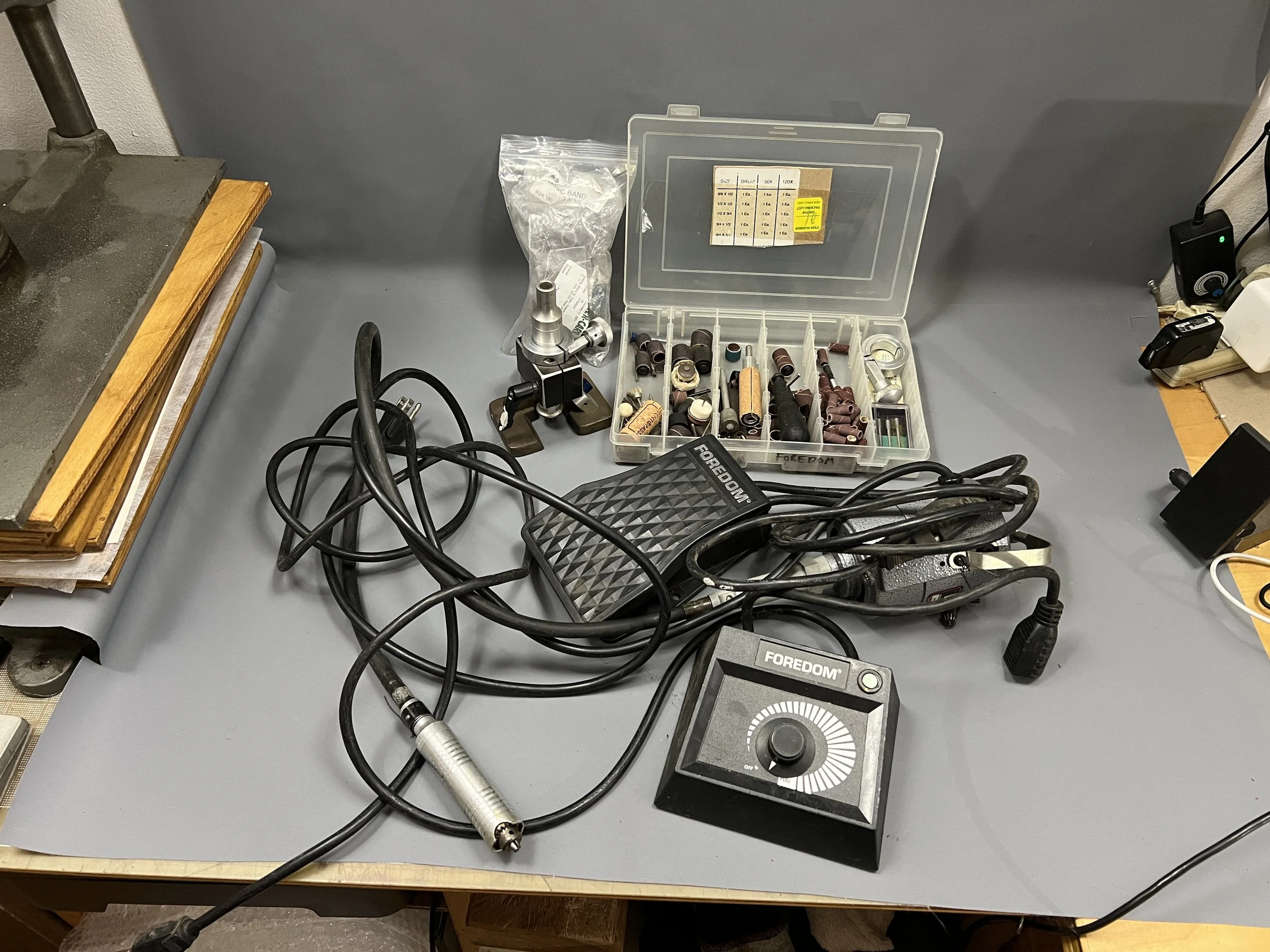 Used Foredom SR with tons of accessories