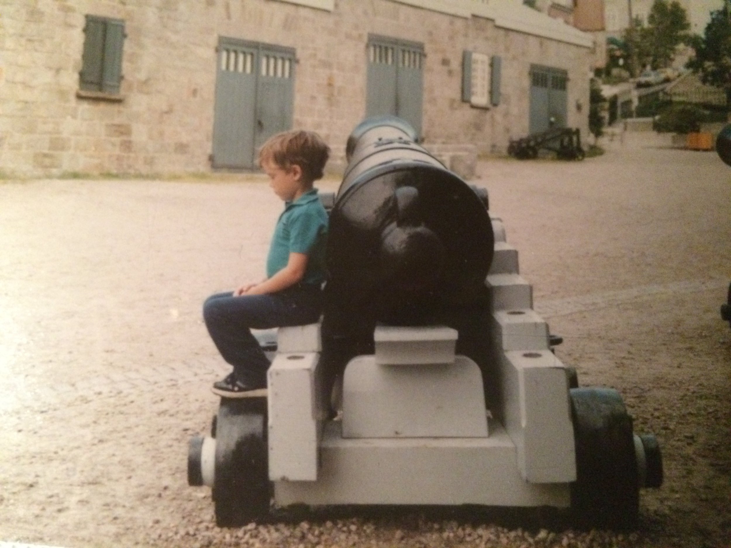 Me in my element; deep thoughts circa '86