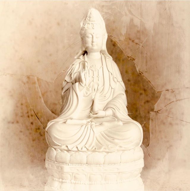 Kuan Yin [Guanyin, short for Guanshiyin], which loosely translates to &lsquo;perceiving the sounds of the world&rsquo;, is often known as the female Buddha of compassion and mercy. This spiritual icon is usually seen as a manifestation of the &lsquo;