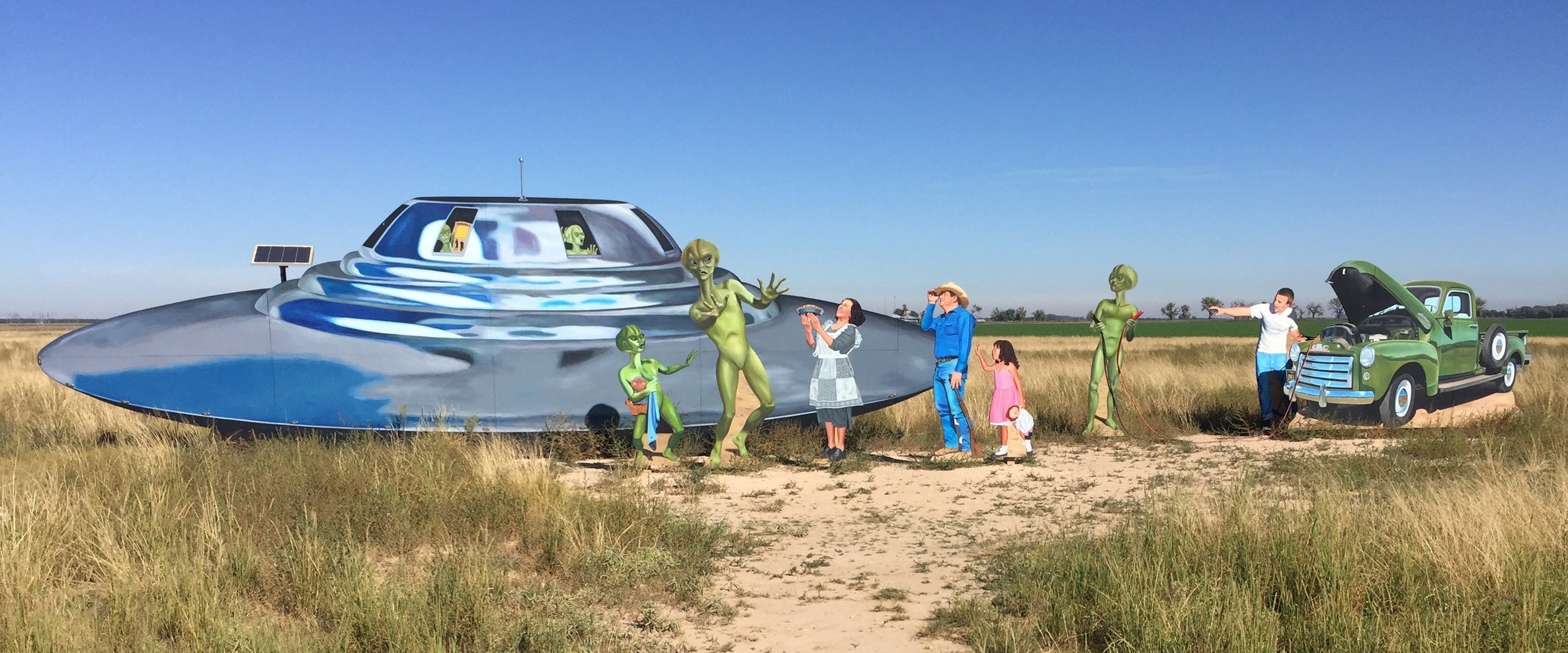 Outside Roswell