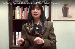 Six Sloppy Speech Habits