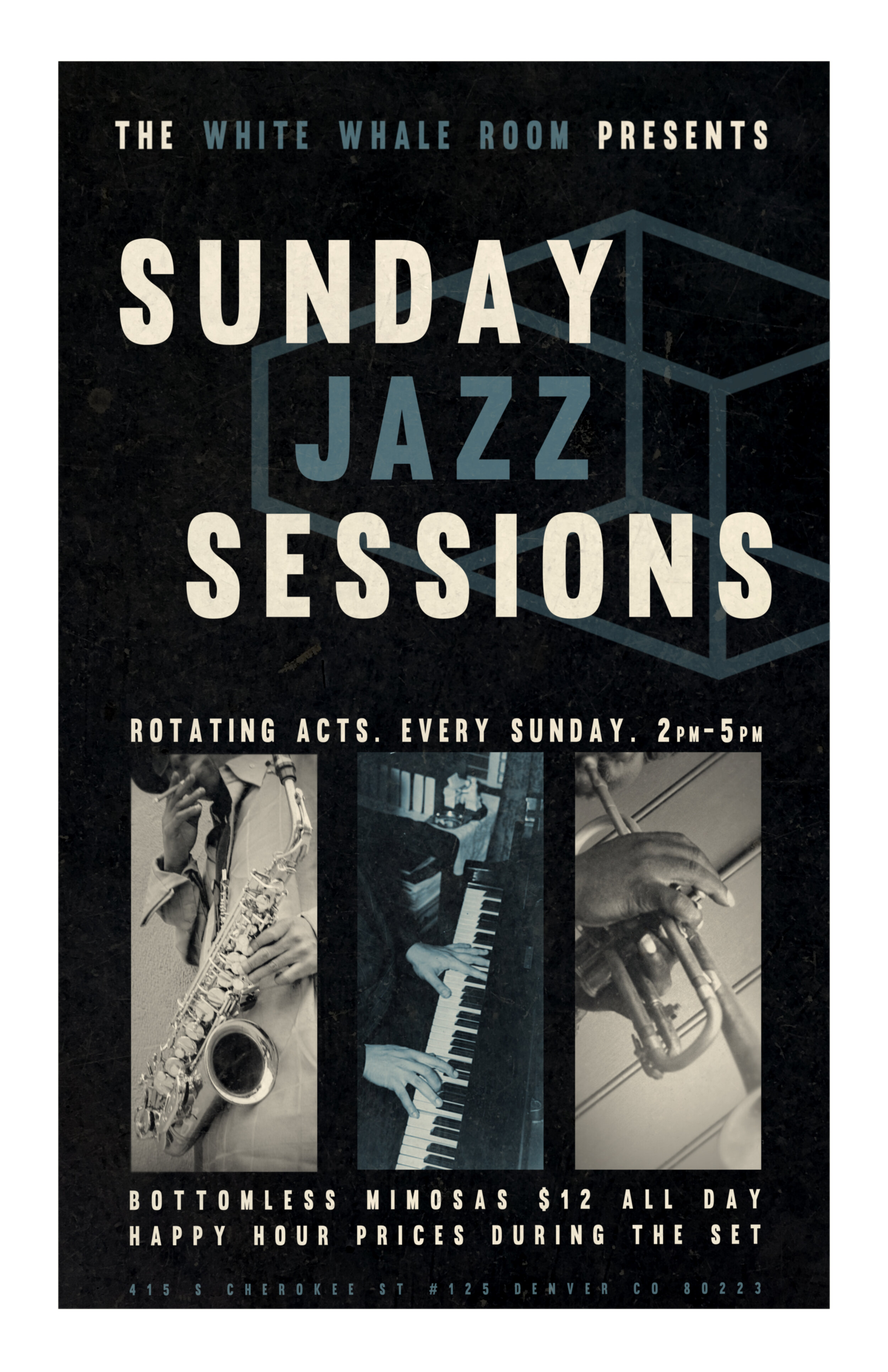 White Whale Room Jazz Sessions Poster