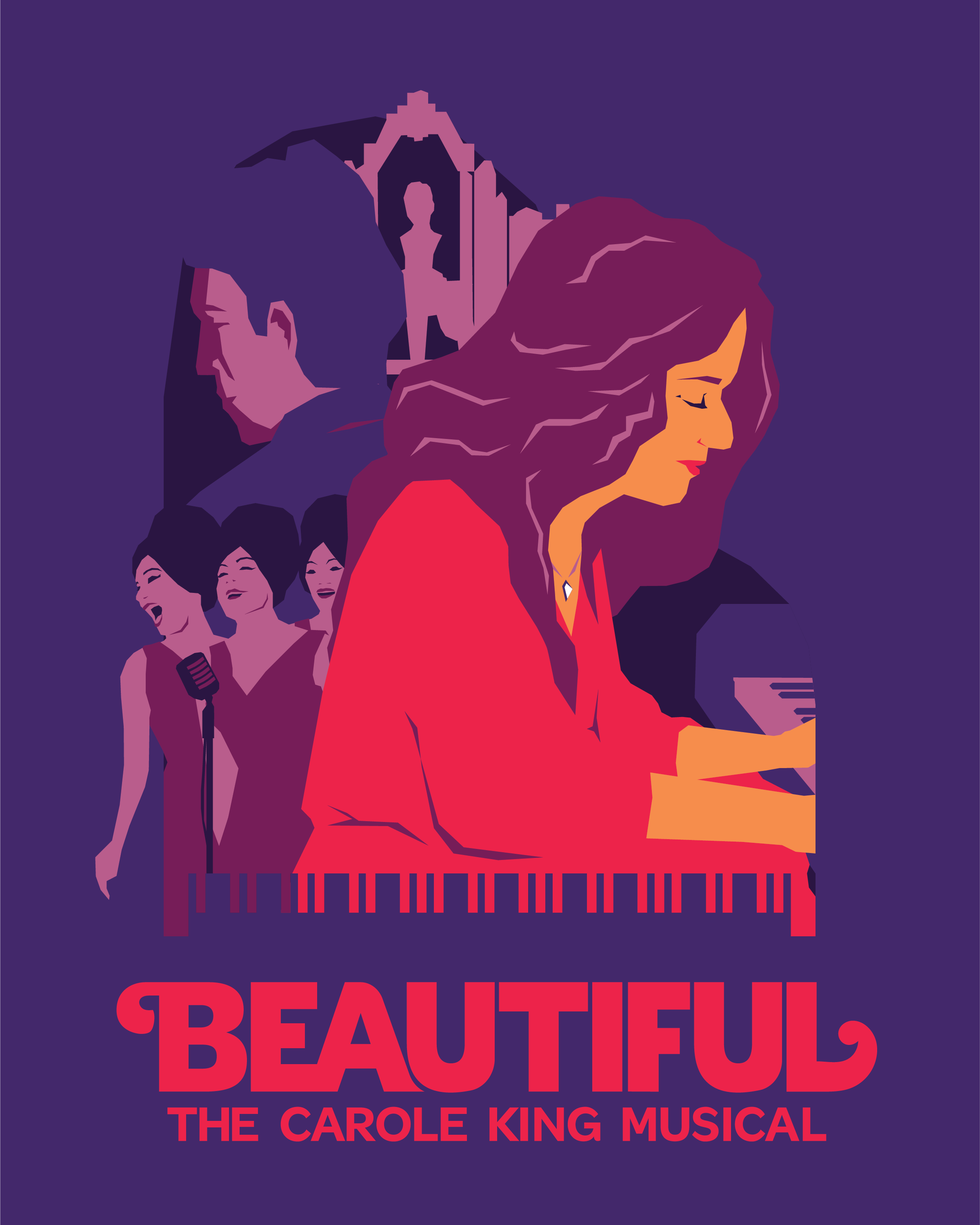 Beautiful: The Carole King Musical - Show Identity and Branding