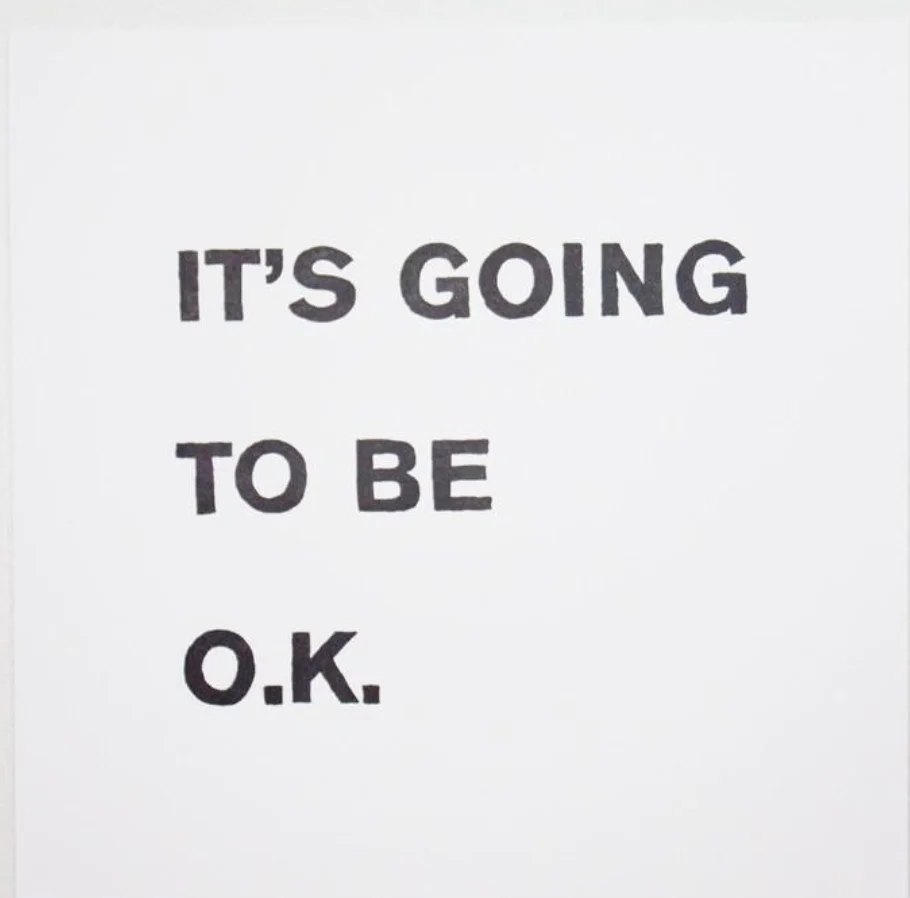 It's going to be ok