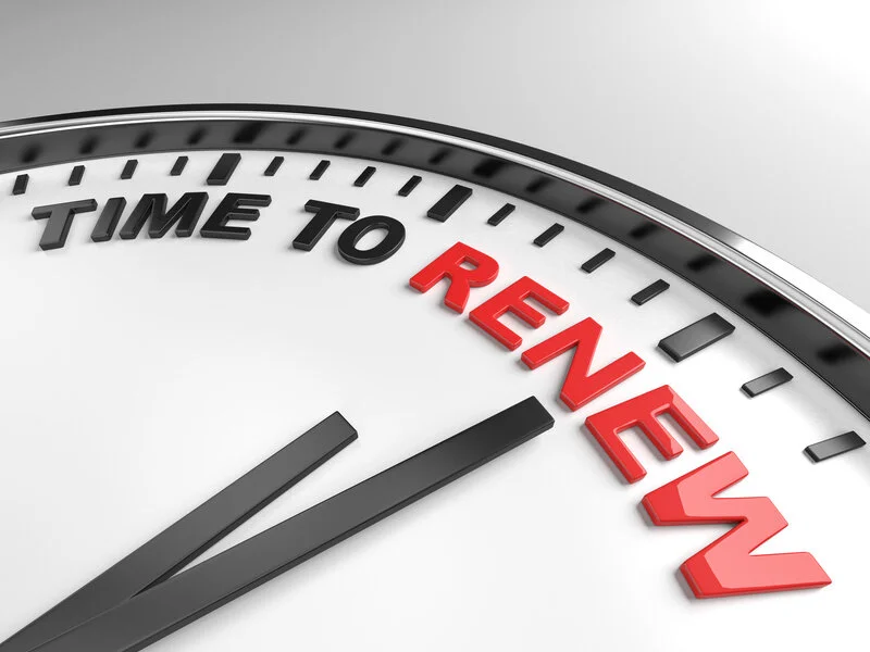 Time to Renew