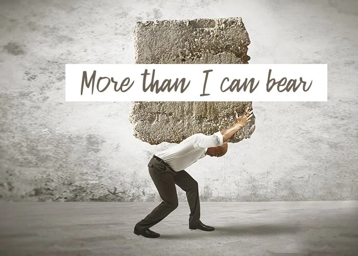More Than I Can Bear