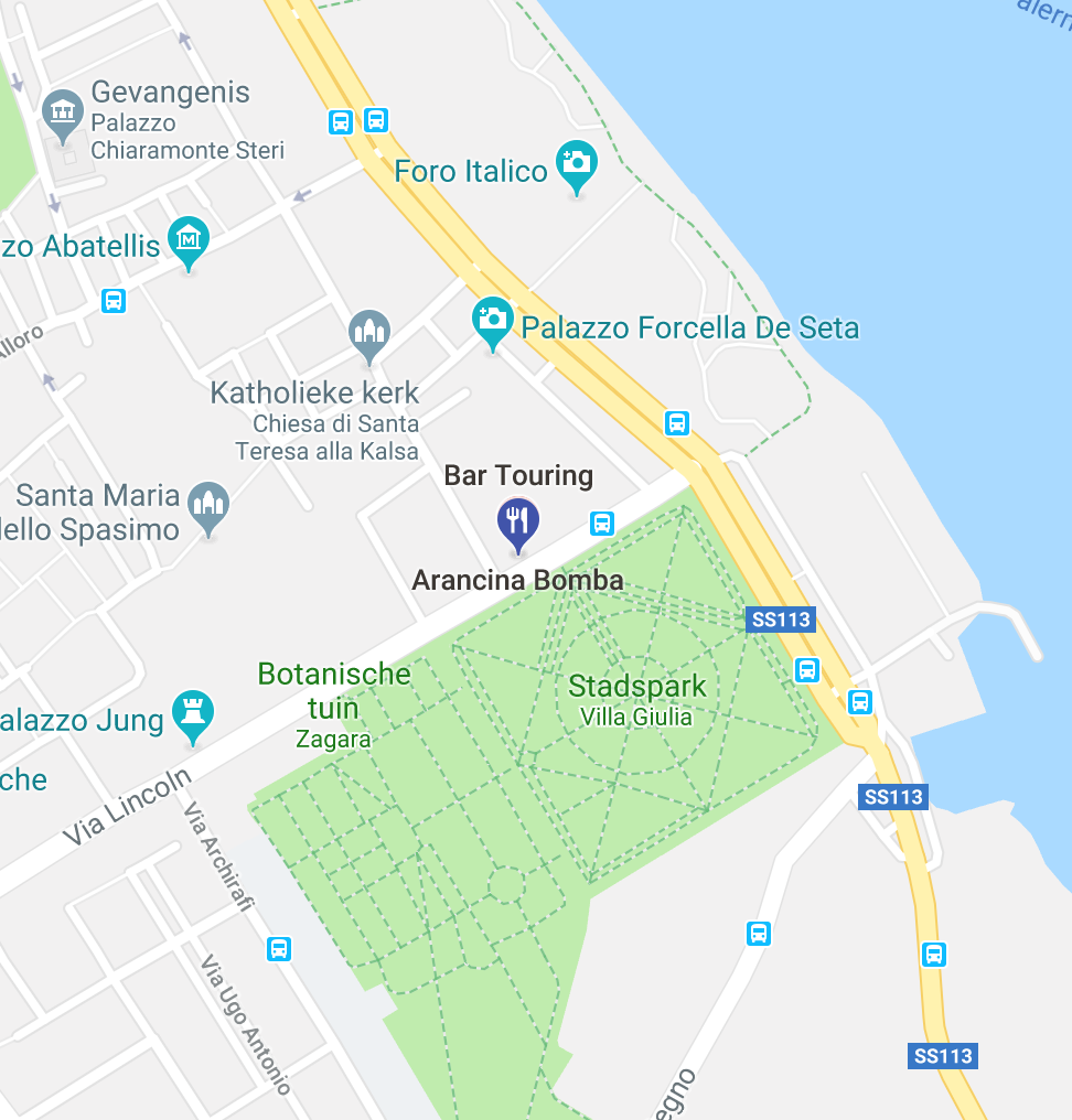 Arancina bomba in Palermo