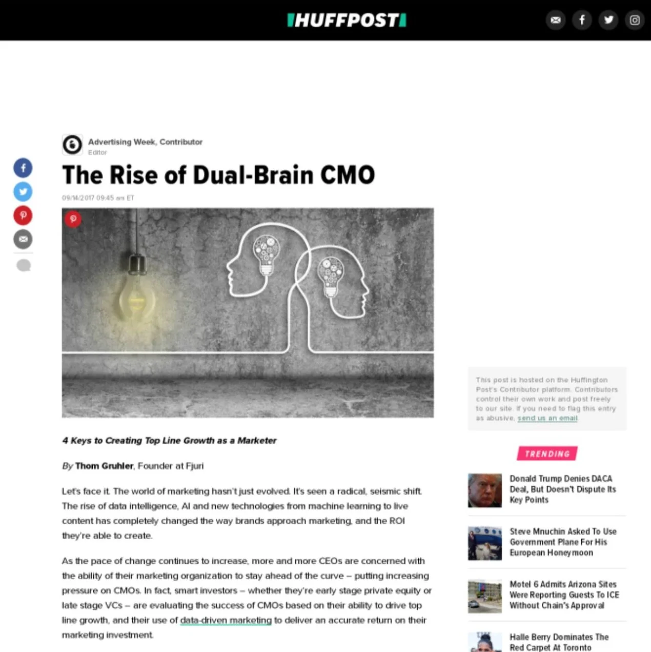 Contributed article written for Fjuri