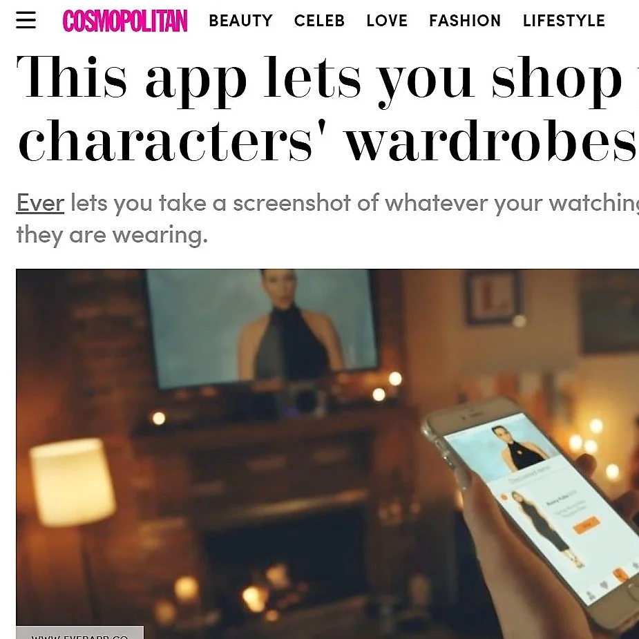 Cosmo feature on Ever