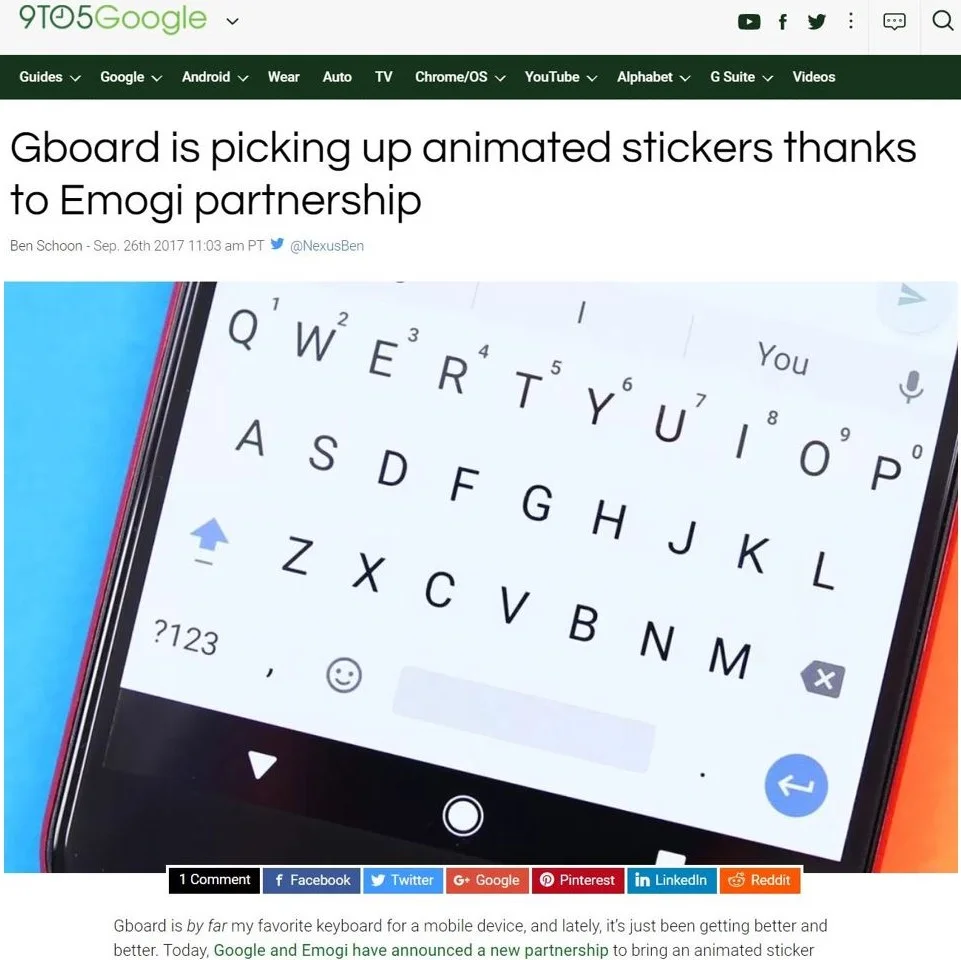 Google partnership with Emogi