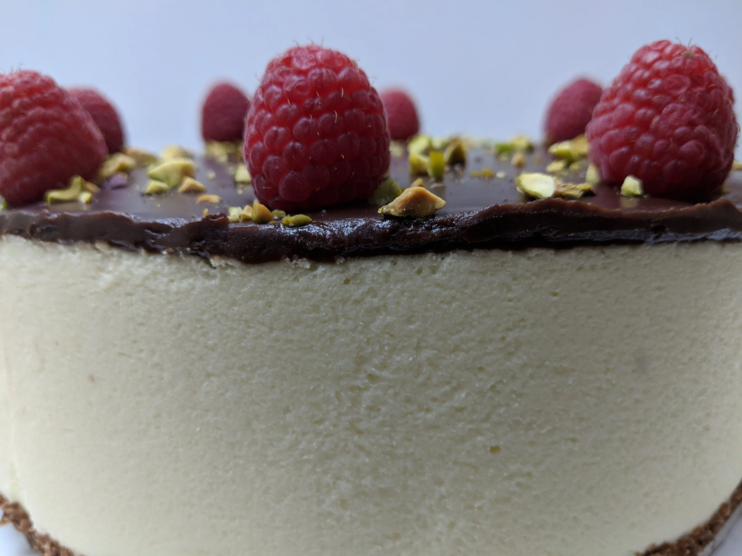 White Chocolate Raspberry Mousse