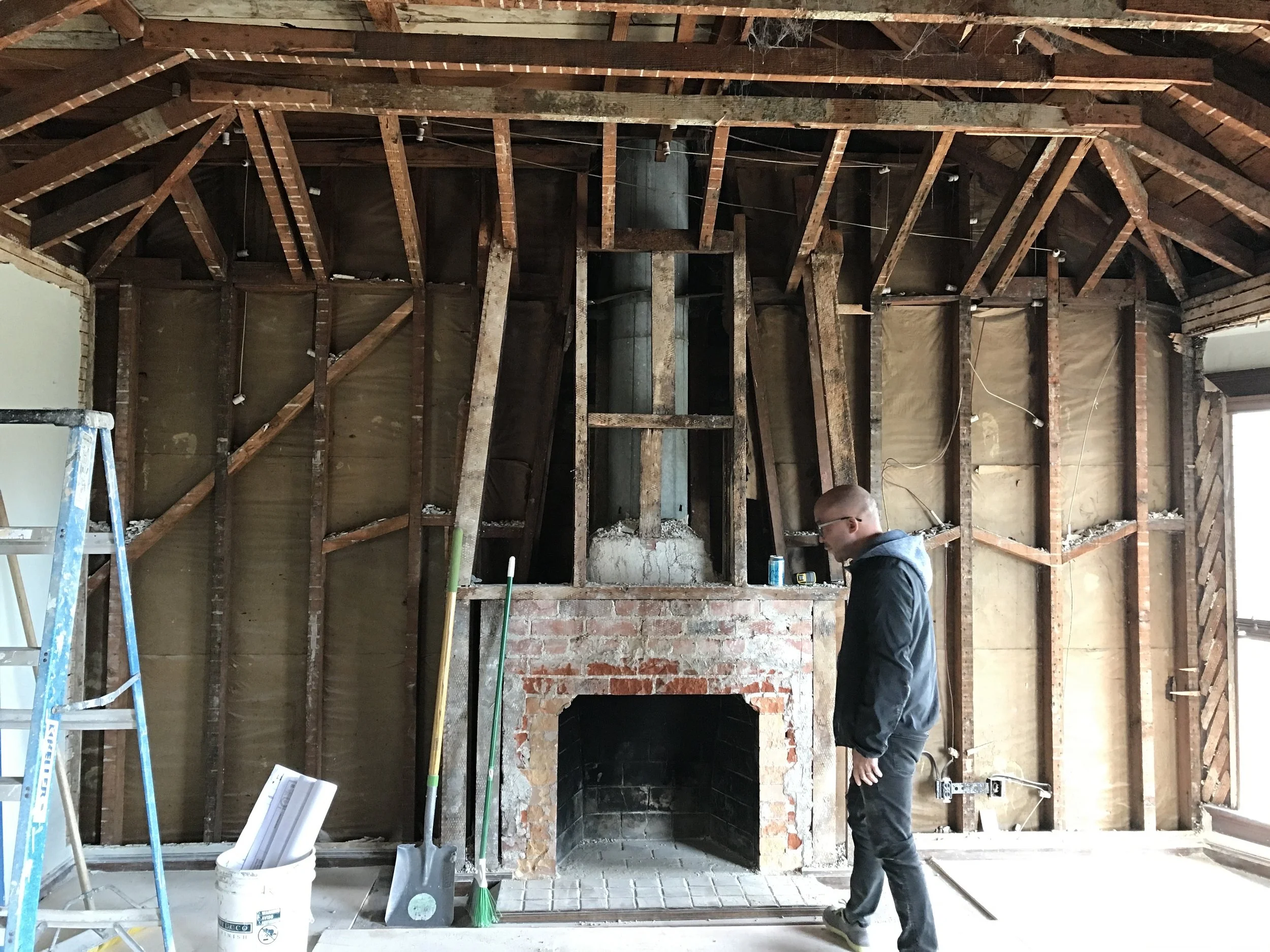  Demolition is complete. 