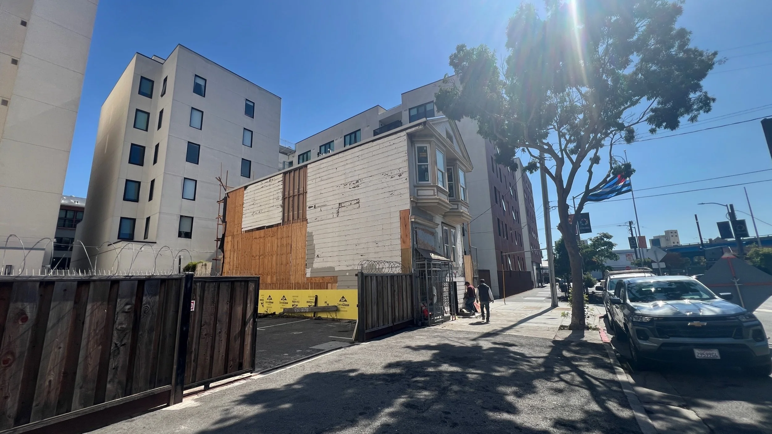 It’s showtime on the west side as we prep for new siding!