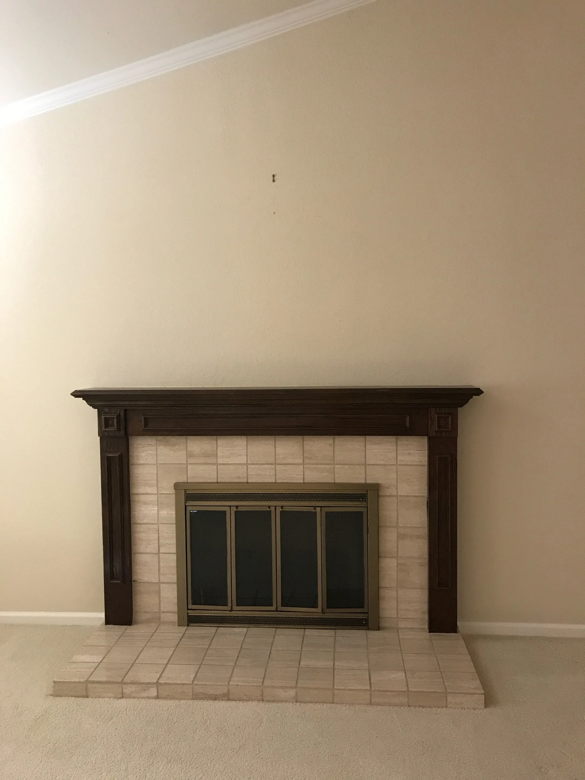 | Existing Fireplace |
