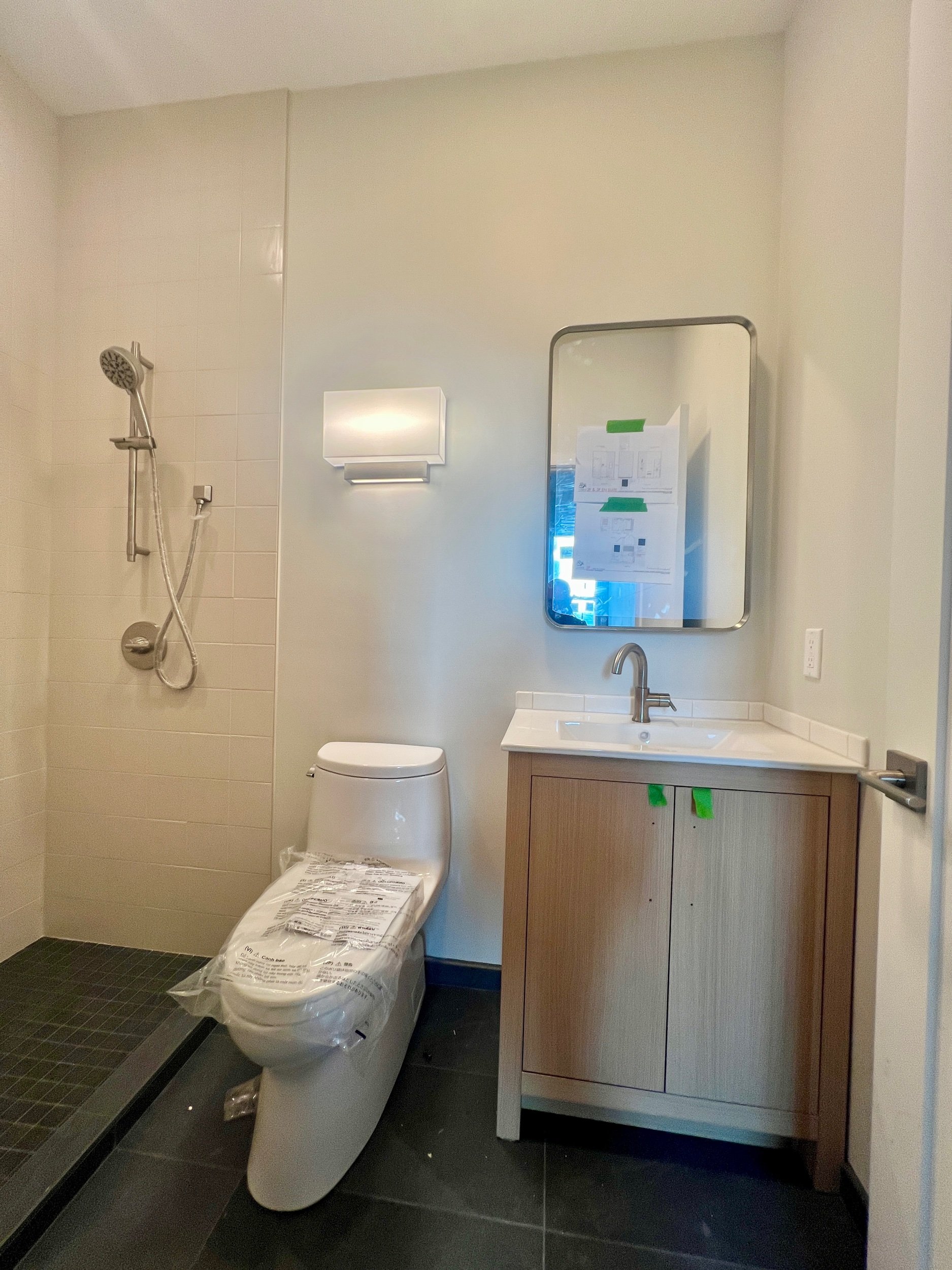  Both upper units will have their own en-suite bathrooms, a highly desirable feature for any renter. 