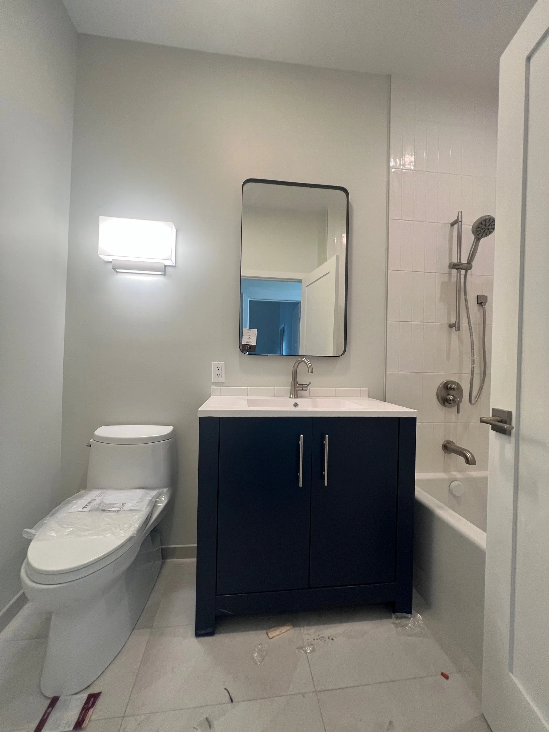  Our two upper units offer two and three bedroom layouts designed to accommodate families. To support the needs of these renters, one of the two bathrooms in each unit will include a tub - perfect for bathing kids or enjoying a relaxing soak. 