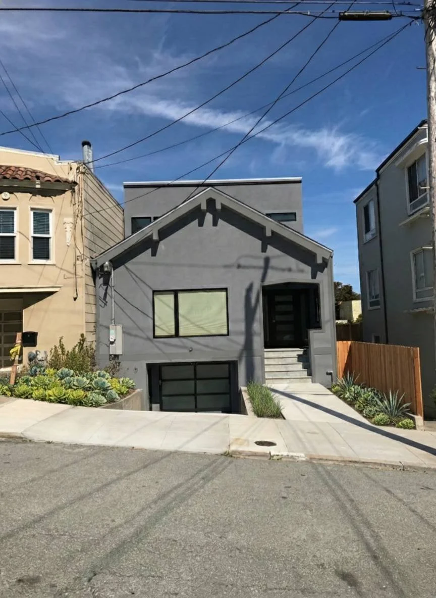 After successfully guiding the homeowners through an extensive San Francisco Planning Department entitlement process—including both a public Discretionary Review and a Board of Appeals hearing—we completed a full gut renovation with substantial verti