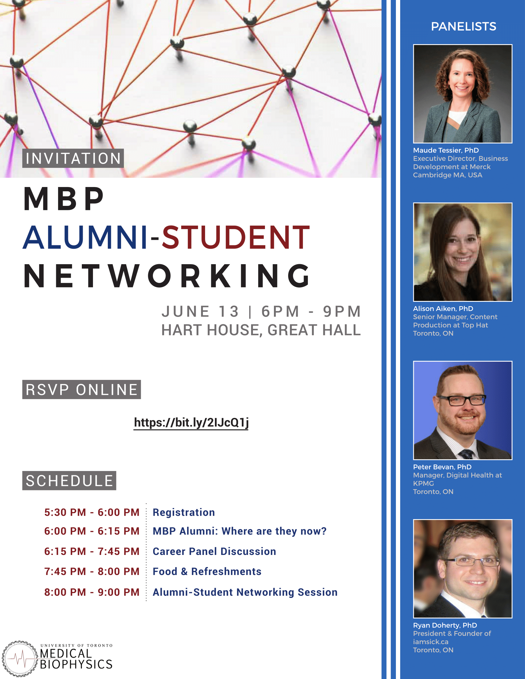 MBP Alumni-Student Networking Event: June 13, 2018