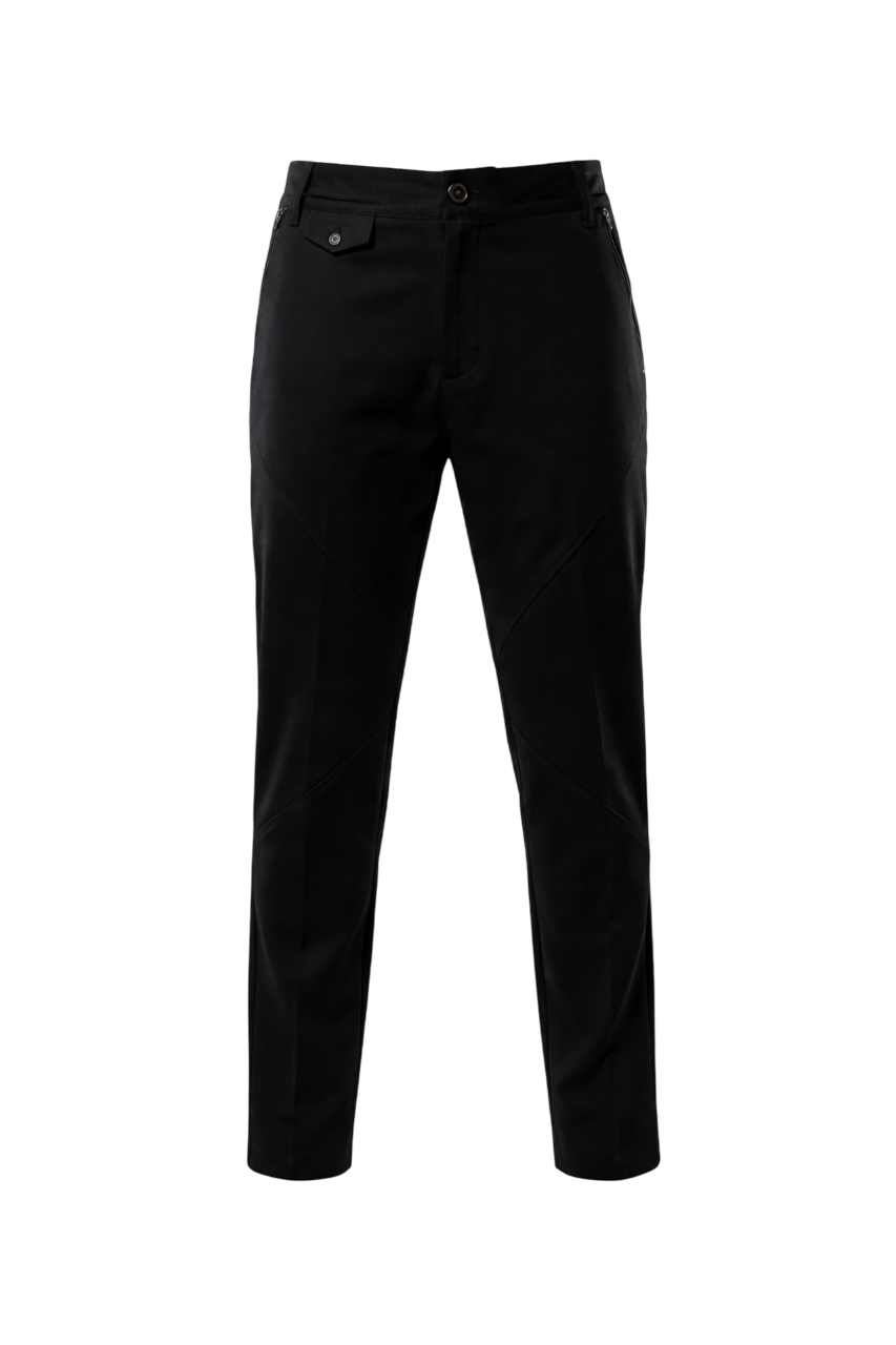 ZIPPED TAILORED PANTS