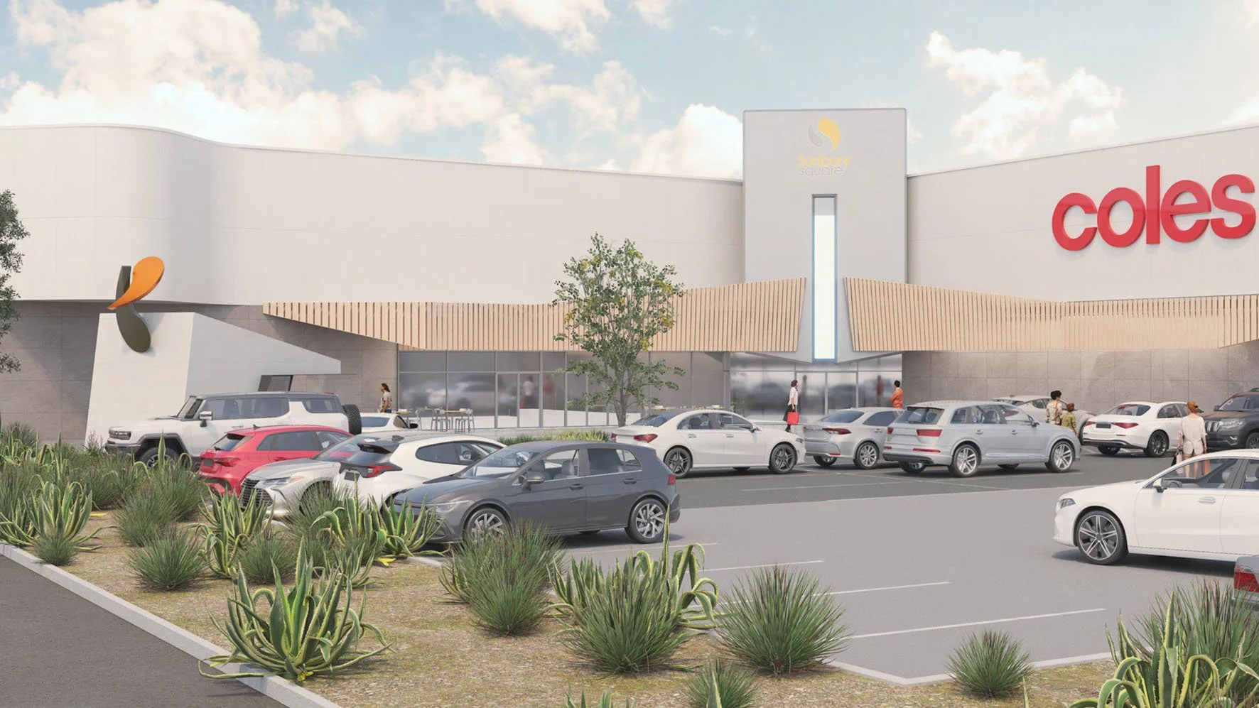 South Entry Sunbury Square Shopping Centre