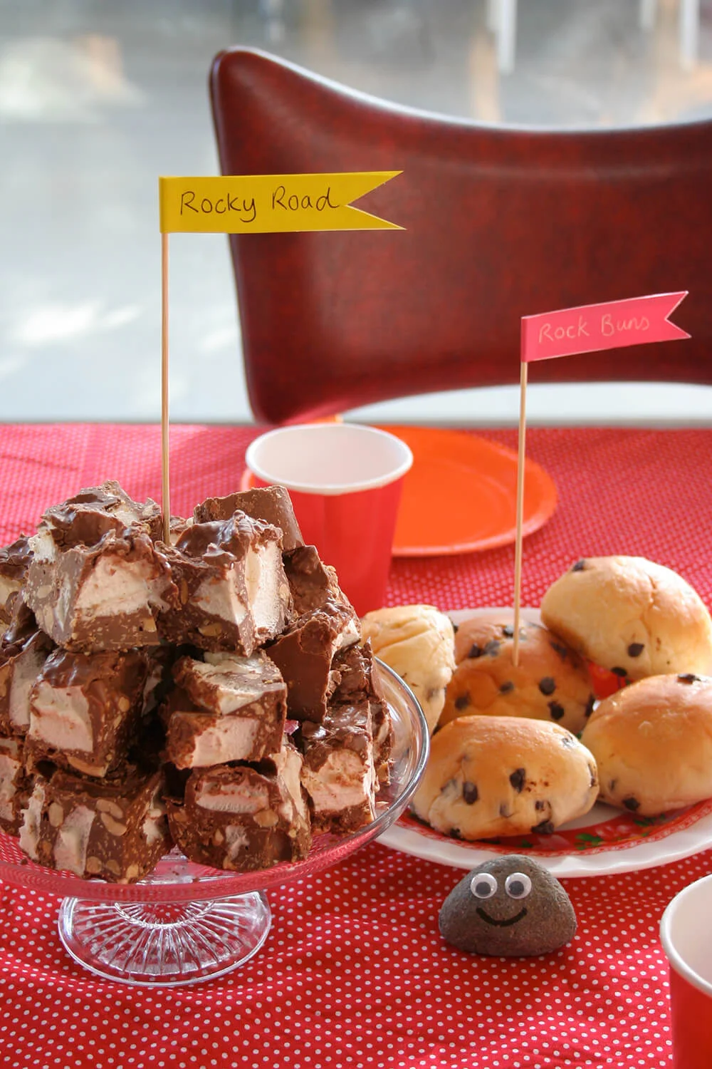 'Rock' inspired party food