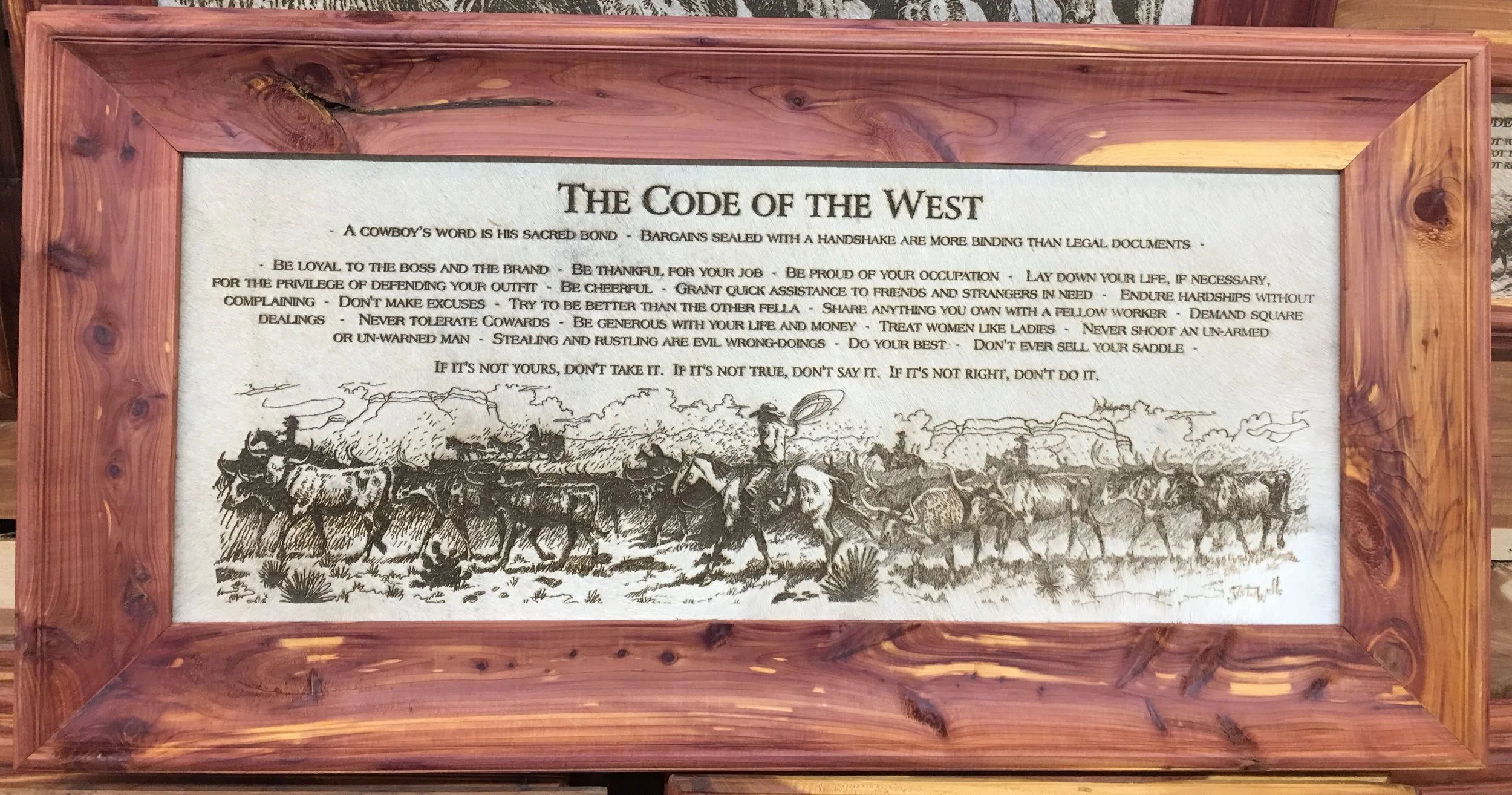 Code of the West Drag Rider Art