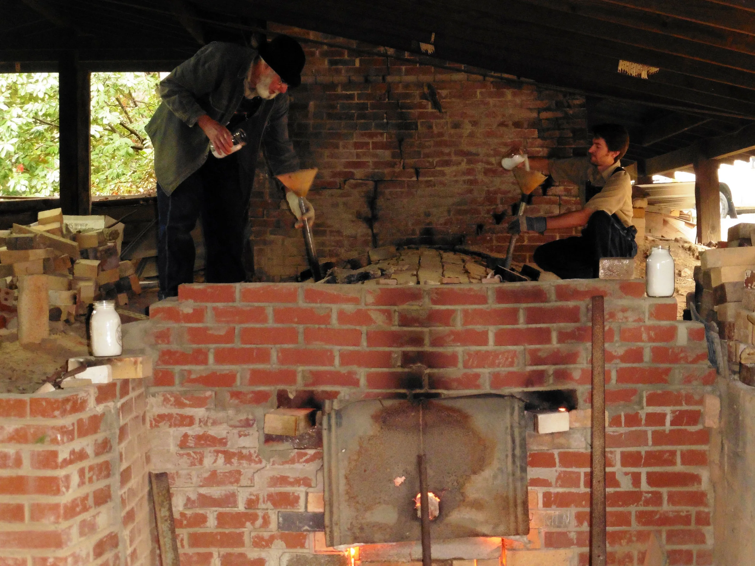 Salting the kiln