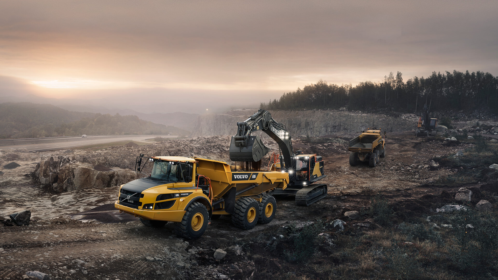 Volvo Construction Equipment HTML5 Ads