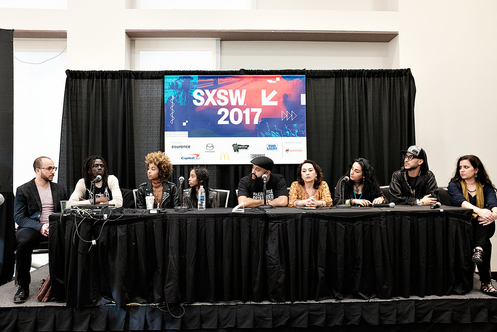  ContraBanned: #Music Unites @ SXSW  Pre-Show Panel Discussion  Photo by Bill McCullough 