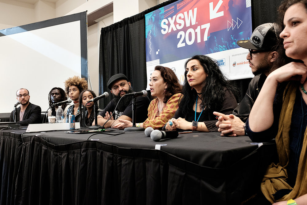  ContraBanned: #Music Unites @ SXSW Pre-Show Panel Discussion Photo by Bill McCullough 