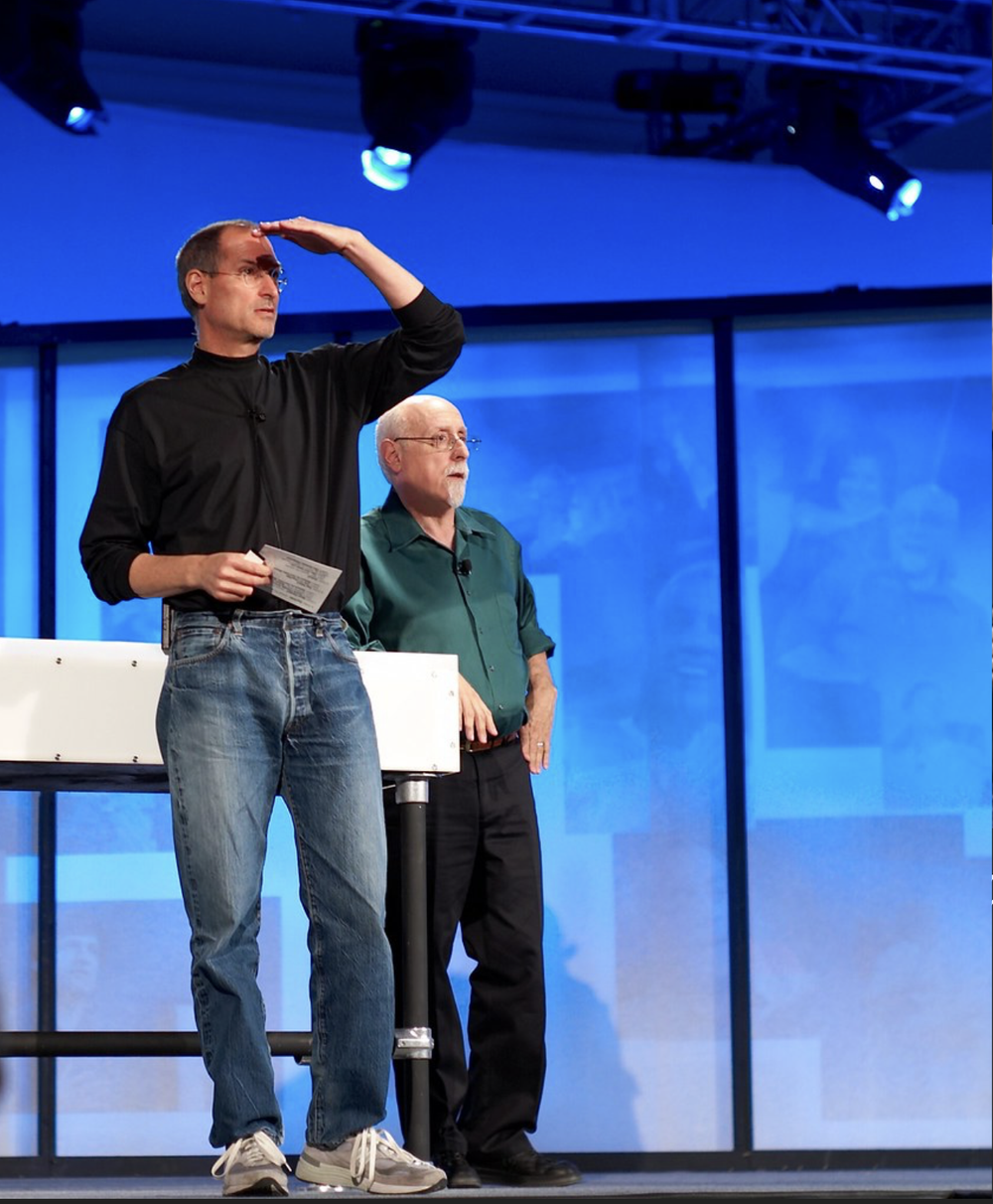   "Steve Jobs and Walt Mossberg"  by  Joi  is licensed under  CC BY 2.0  