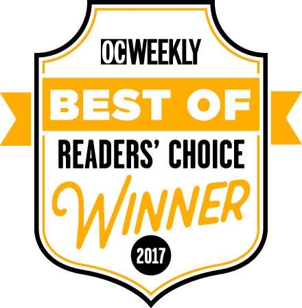 OC Weekly Best of Readers’ Choice Winner 2017