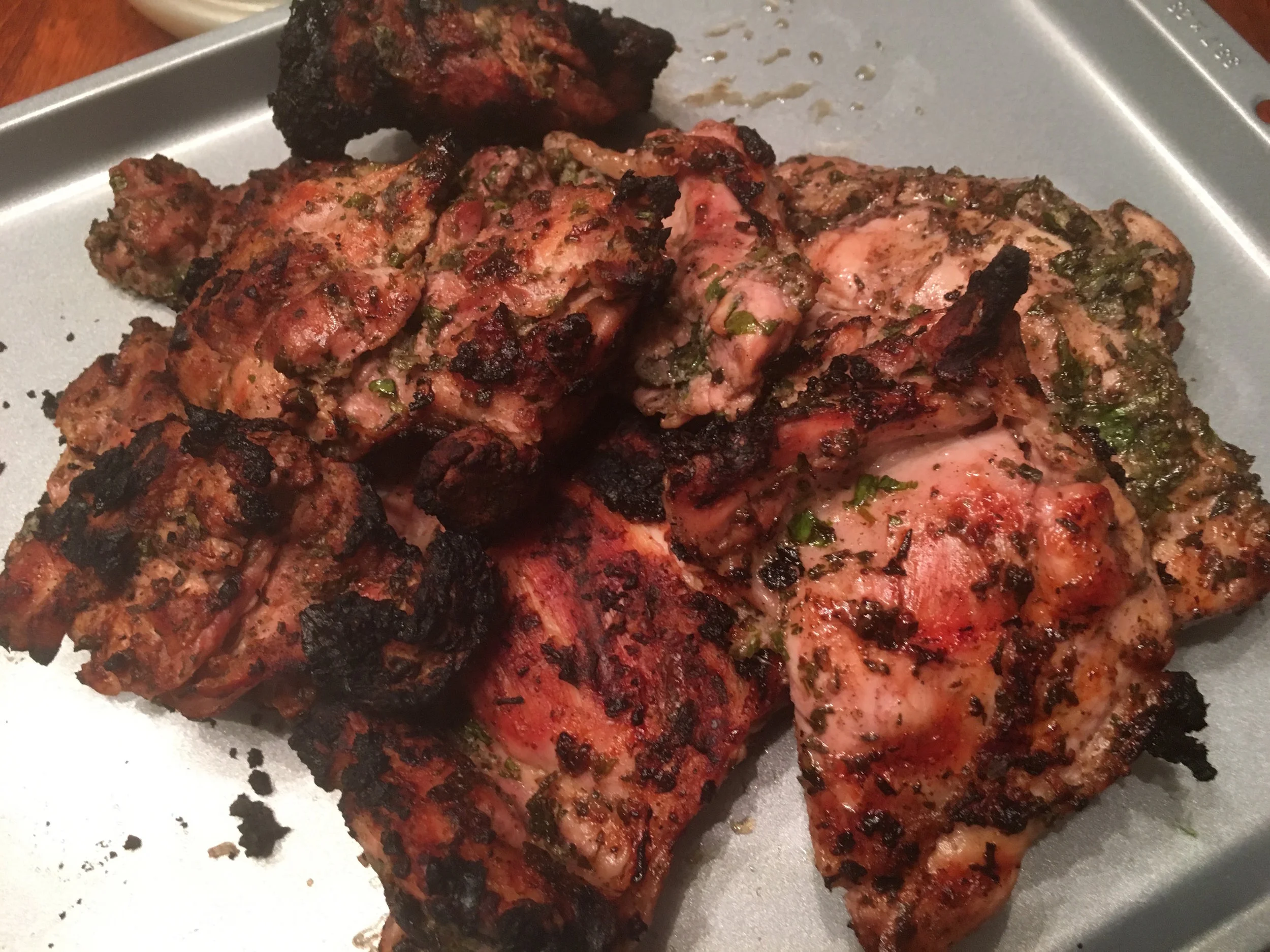 Middle Eastern Chicken Dinner
