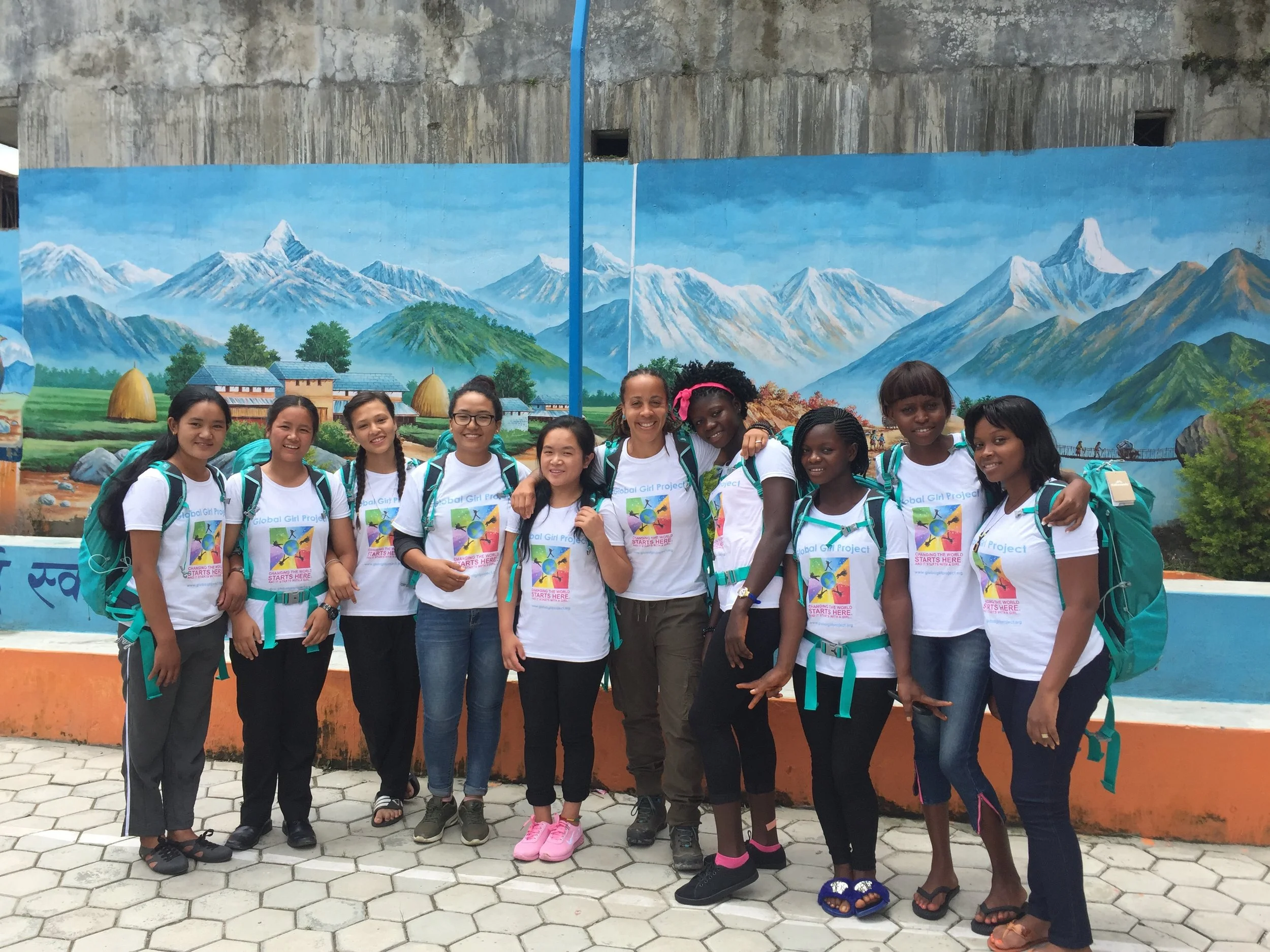 Through Pure Determination and Team Work...Our 8 Scholars have Arrived in Kathmandu!!!