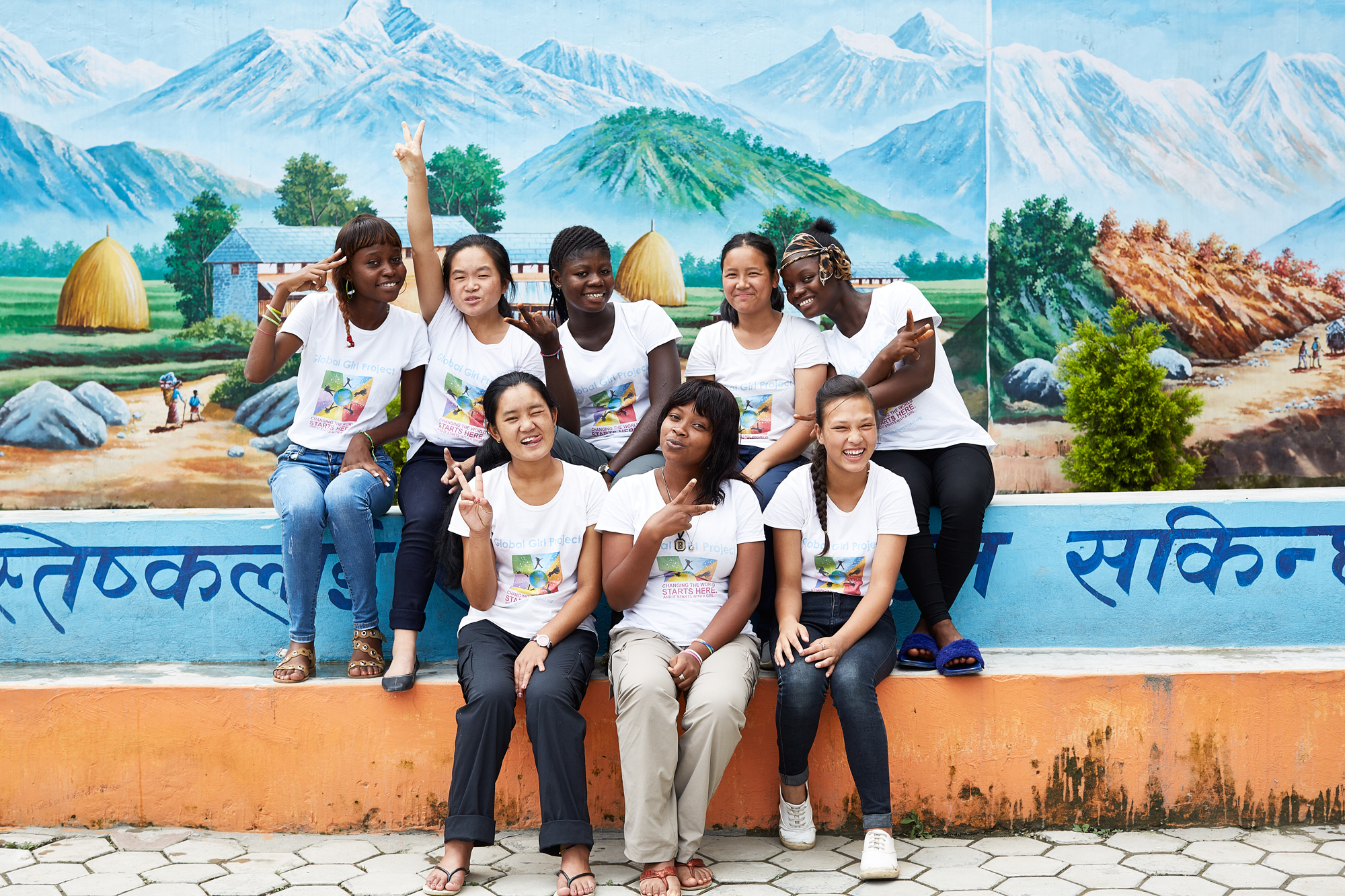 Our 2018 scholars in Kathmandu, Nepal!!
