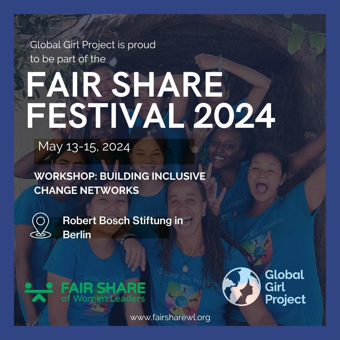 We are excited to announce that Global Girl Project will be at the Fair Share Festival 2024 where we will share our story and how we are building inclusive, feminist networks accessible to the most marginalised girls in the Majority World!

We will b