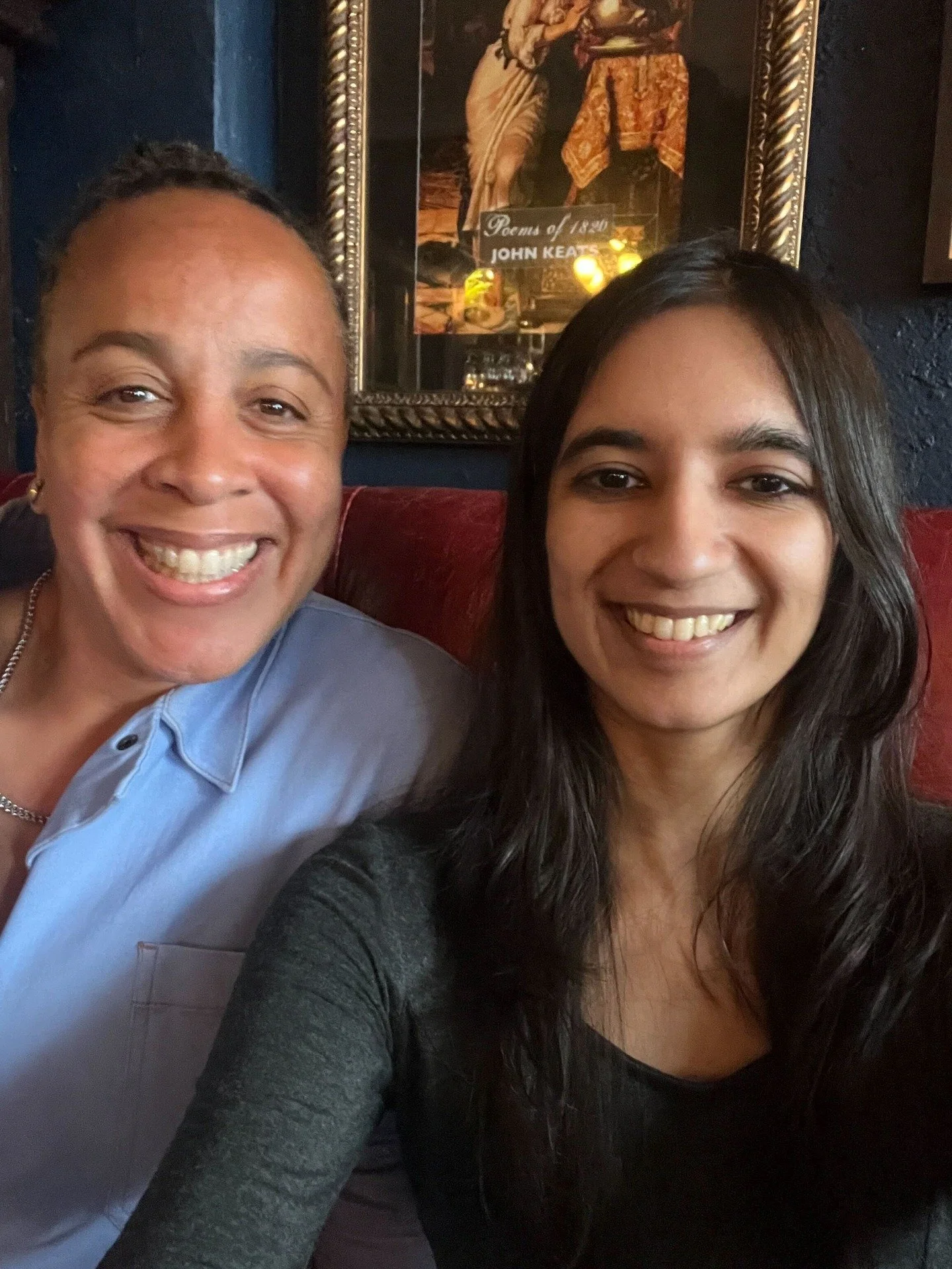 Team moments that matter!

Our Regional Programme Coordinator Middle East/Asia, @mallikagoel3, recently met with Jules Lynch, Founder &amp; CEO of @globalgirlproject, in London.

As a global grassroots charity, much of our work happens remotely - acr