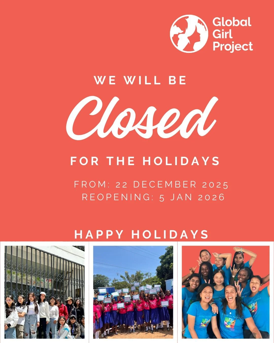 What a year it has been at Global Girl Project. Together we have celebrated powerful wins, grown our team and networks, and launched programmes in one new country. We could not be prouder of what we have achieved while staying rooted in our mission a