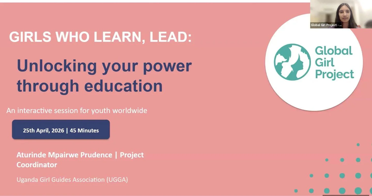 61 girls. Five countries. One shared conversation about the power of education.

On 26 April, girls from Bolivia, Haiti, India, South Africa, and Uganda came together for a Global Graduates Connect session titled Girls Who Learn Lead: Unlocking Your 