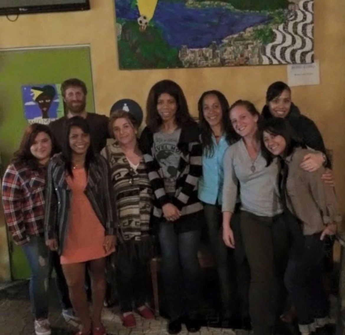 11 years ago today, Global Girl Project&rsquo;s journey began with one courageous girl!

This photo, which recently appeared in our Facebook memories, features Claudhianny from Brazil, our very first exchange student, alongside members of our very fi