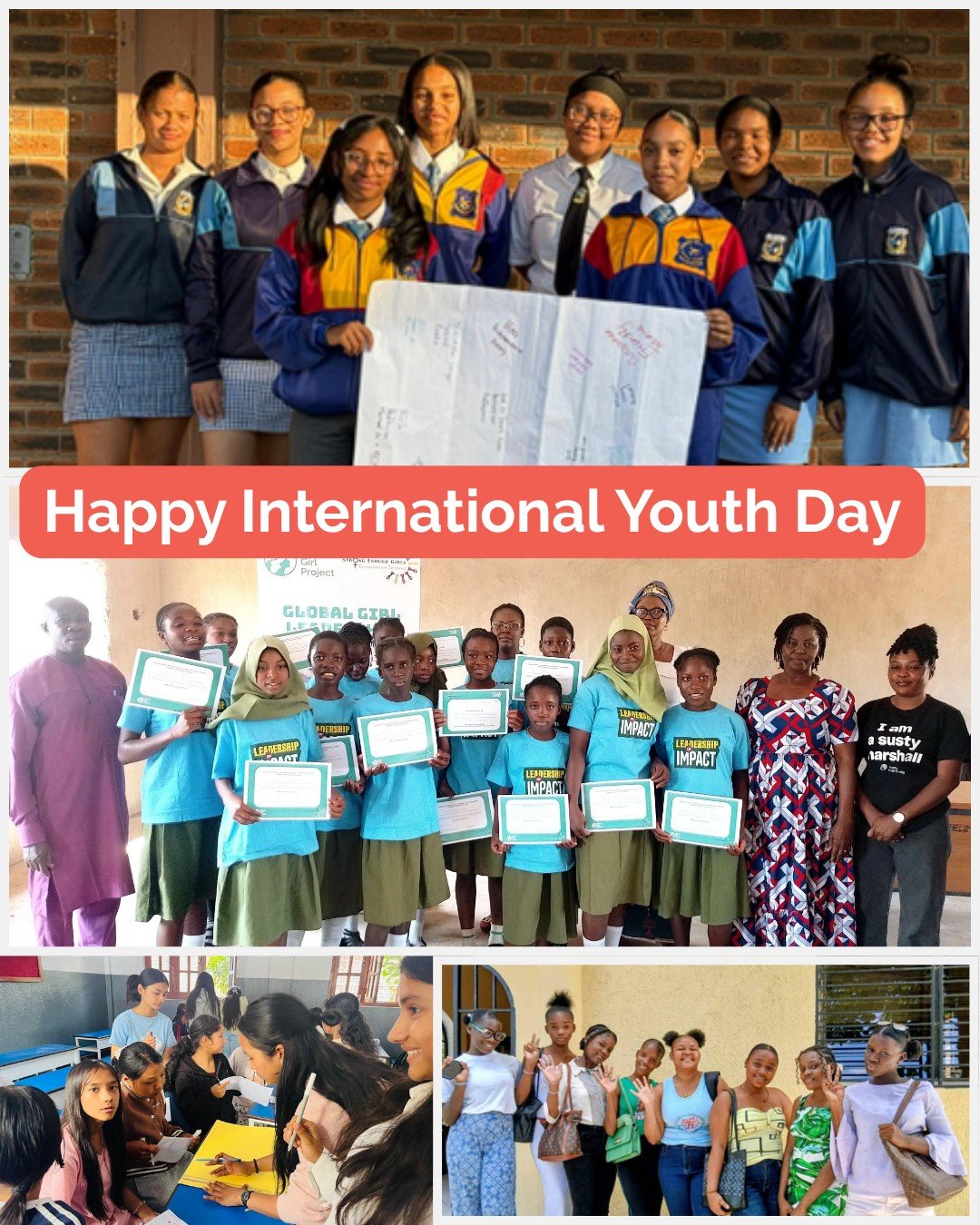 From Nigeria to South Africa, alumnae from our Global Girl Leadership Initiative are sharing the words they wish every young person could hear.

As our International Youth Day letter series continues, we are turning the page to messages from GGLI alu
