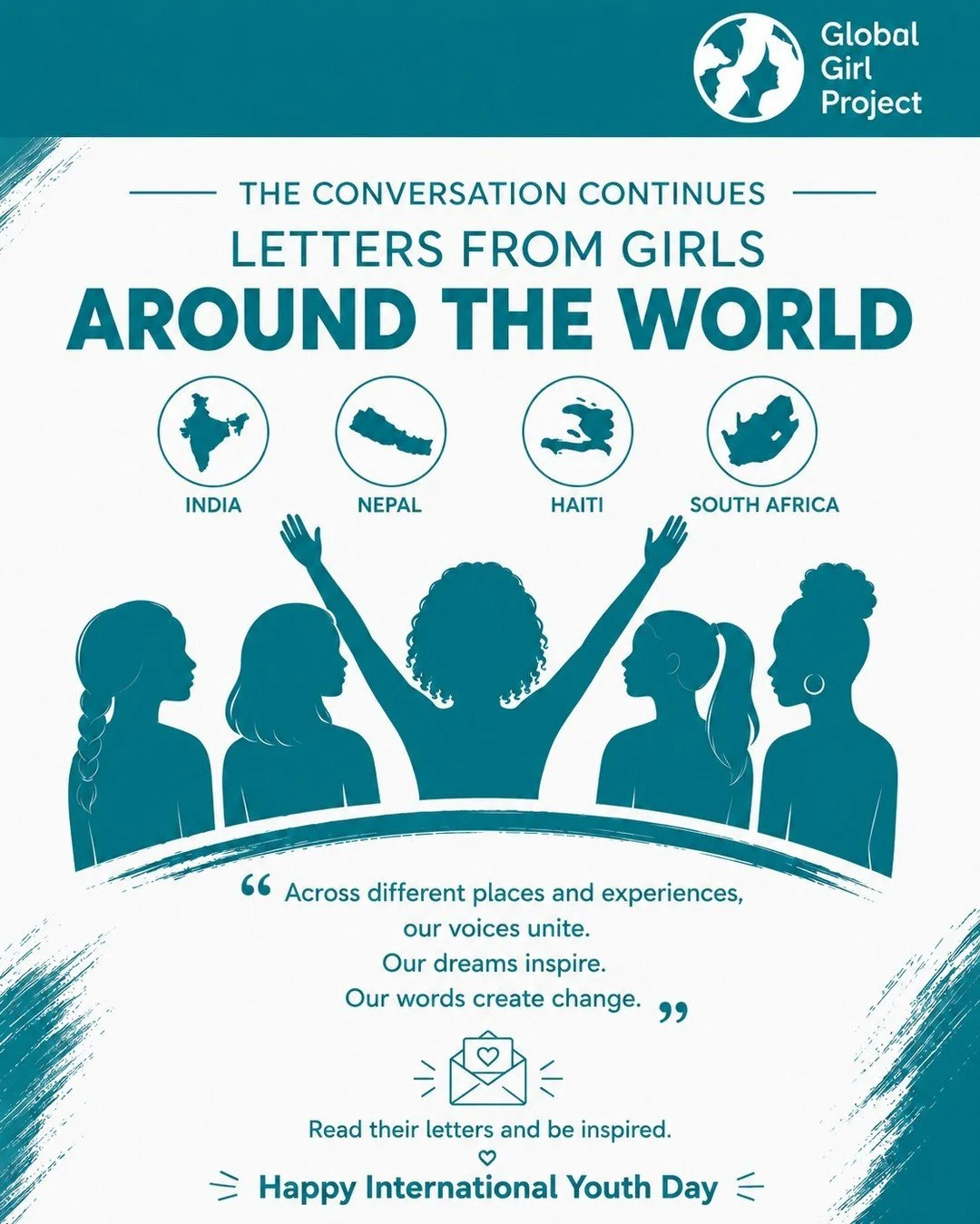 International Youth Day may have passed, but young people&rsquo;s voices should never be limited to a single day.

Throughout our International Youth Day series, Global Girl Leadership Initiative alumnae have been writing to young people around the w