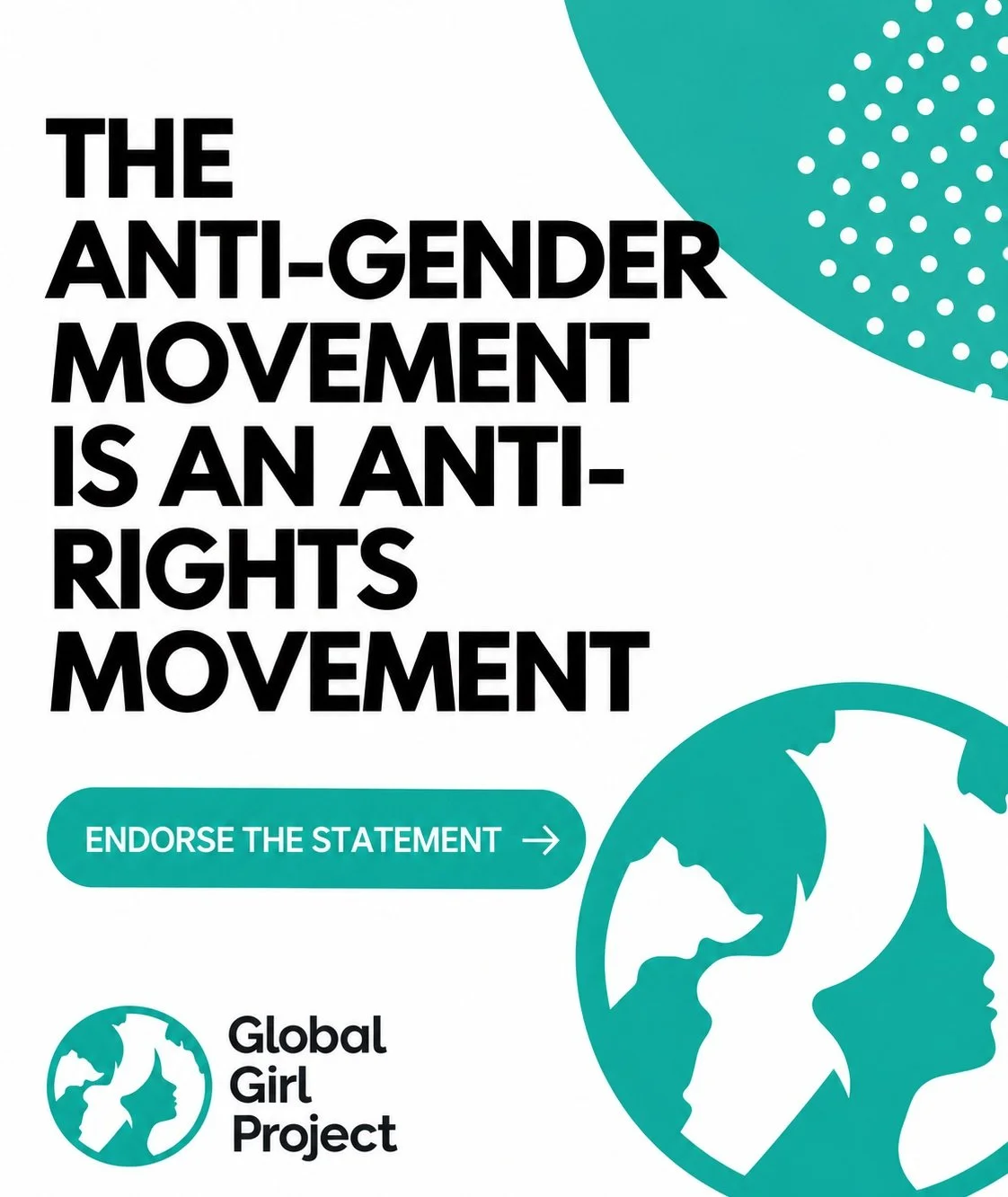 Global Girl Project has joined 100+ organizations and academic communities in signing the international joint statement, &ldquo;The Anti-Gender Movement Is an Anti-Rights Movement.&rdquo;

The statement brings together organizations across Europe and