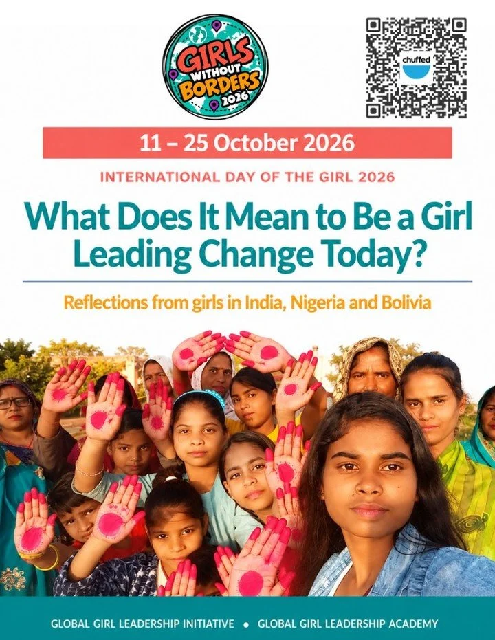 JUST 5 DAYS LEFT! Help us reach our &pound;7,500 goal before 25 October!

Our Girls Without Borders campaign is raising funds to bring the Global Girl Leadership Academy to 100+ girls across the Global Majority in 2027, creating opportunities for gir