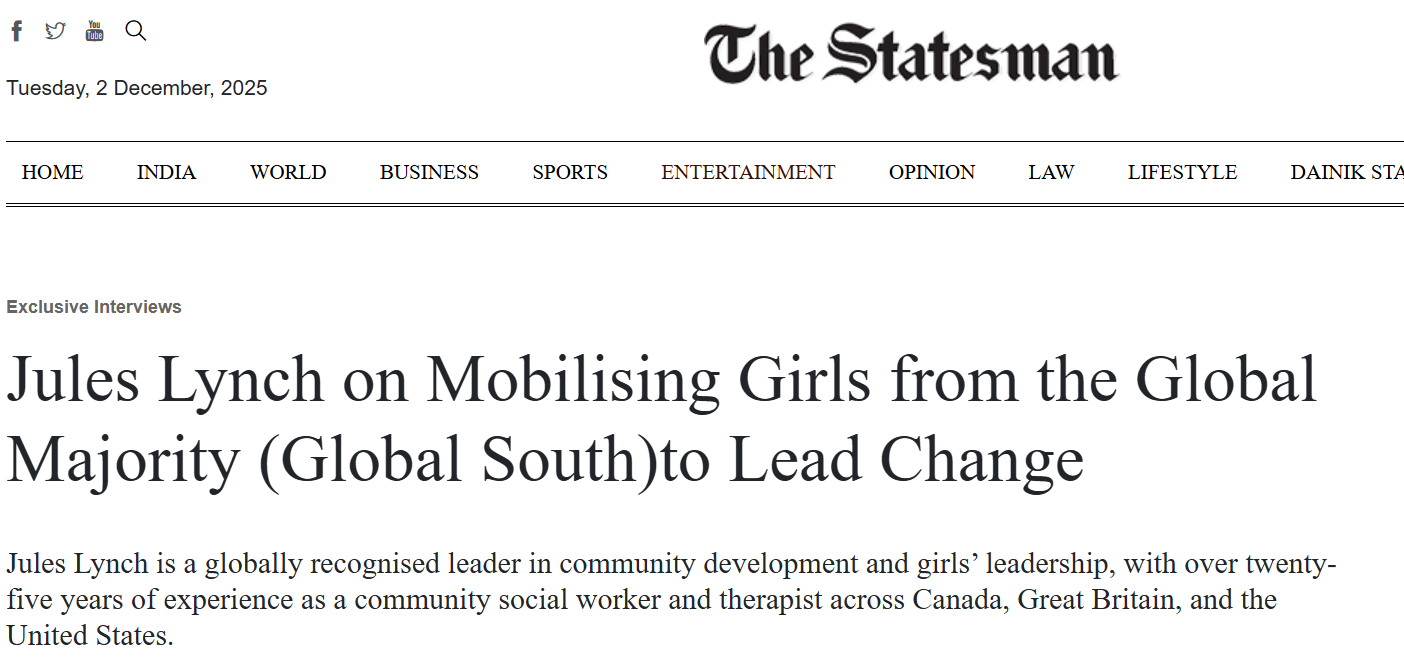 Jules Lynch on Mobilising Girls from the Global Majority (Global South)to Lead Change